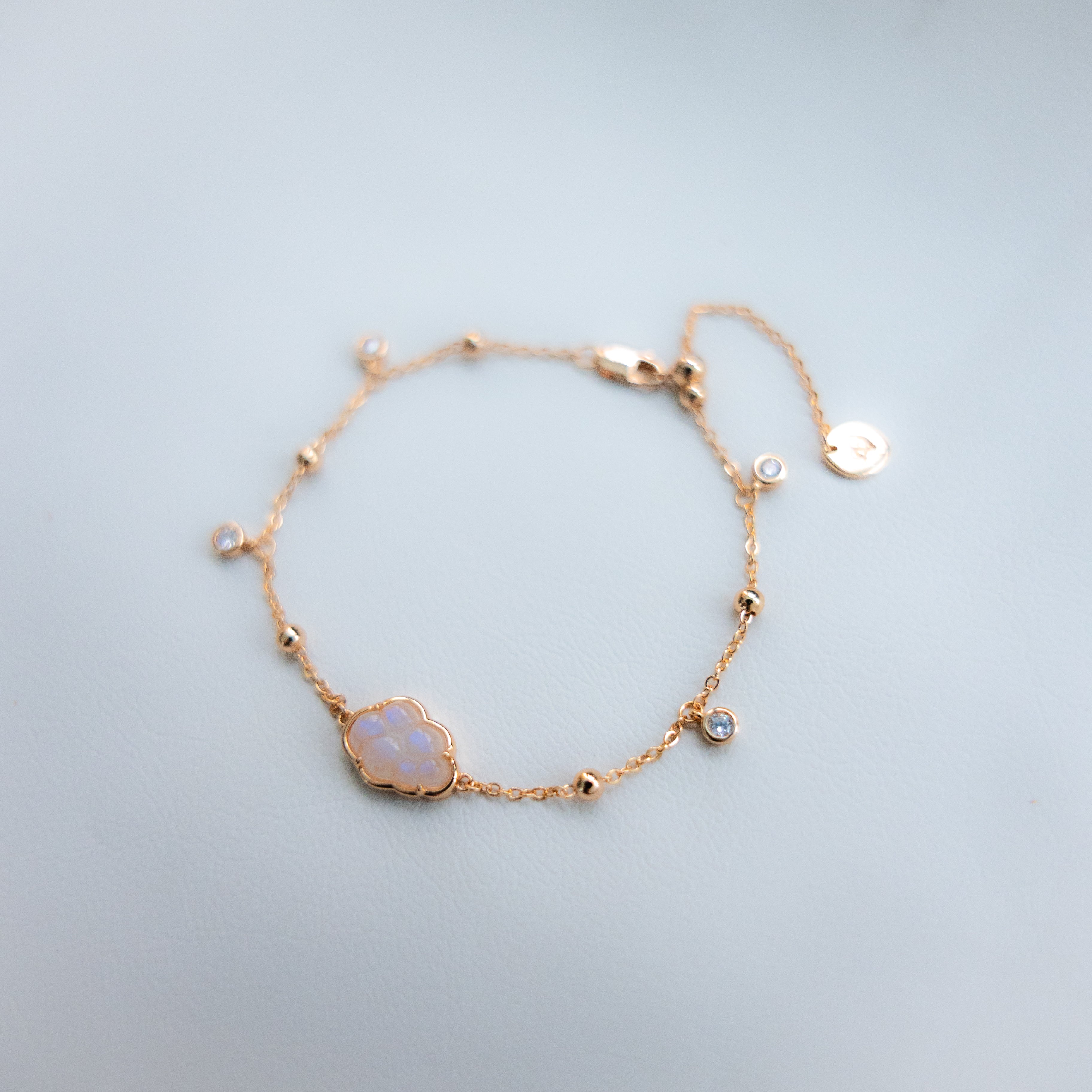 BUBBLE CLOUD BRACELET - MOONSTONE