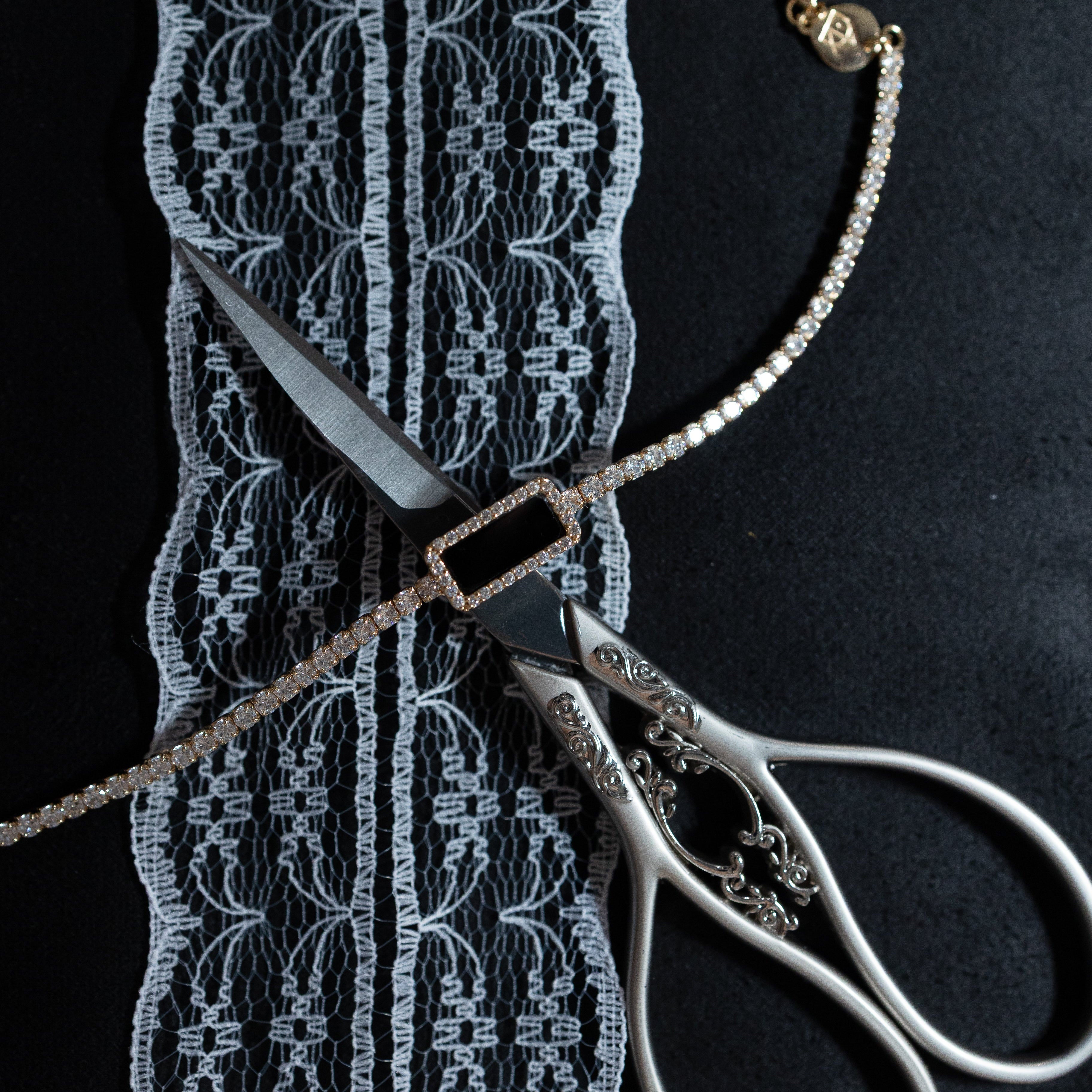 ART DECOR 2.0 TENNIS BRACELET - OBSIDIAN