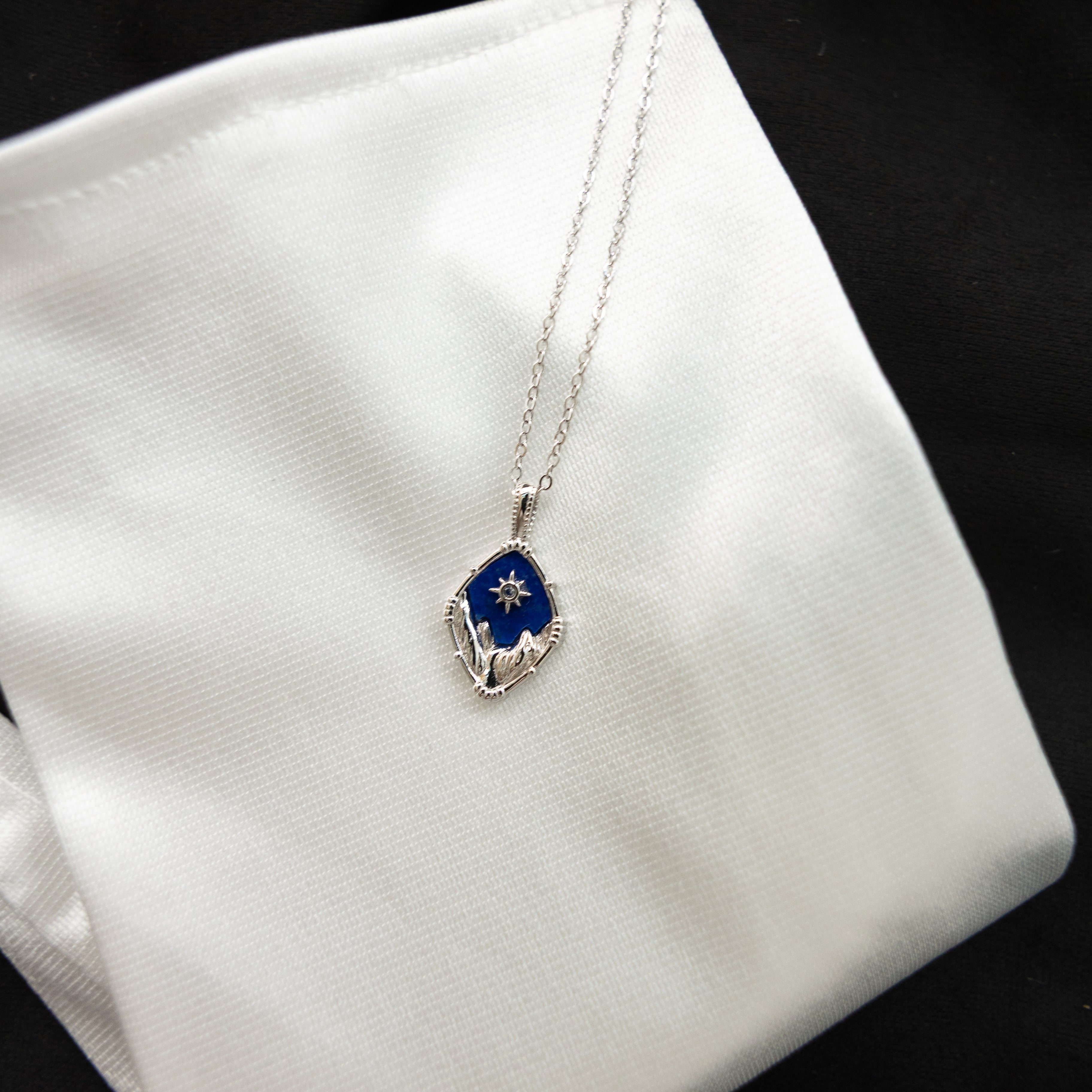 LUMINOUS JOURNEY SILVER NECKLACES -