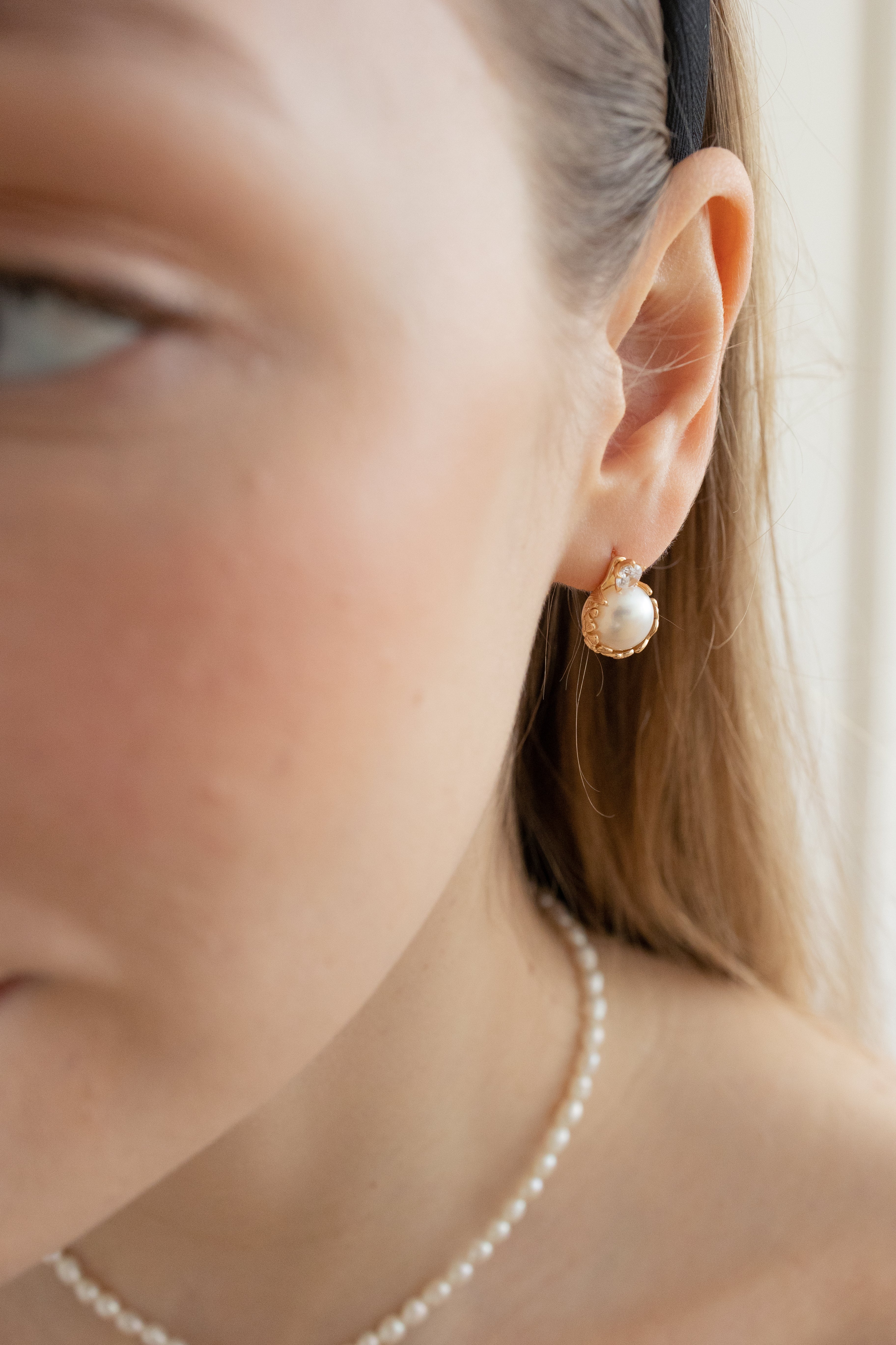 PEARL BLOSSOM EARRINGS