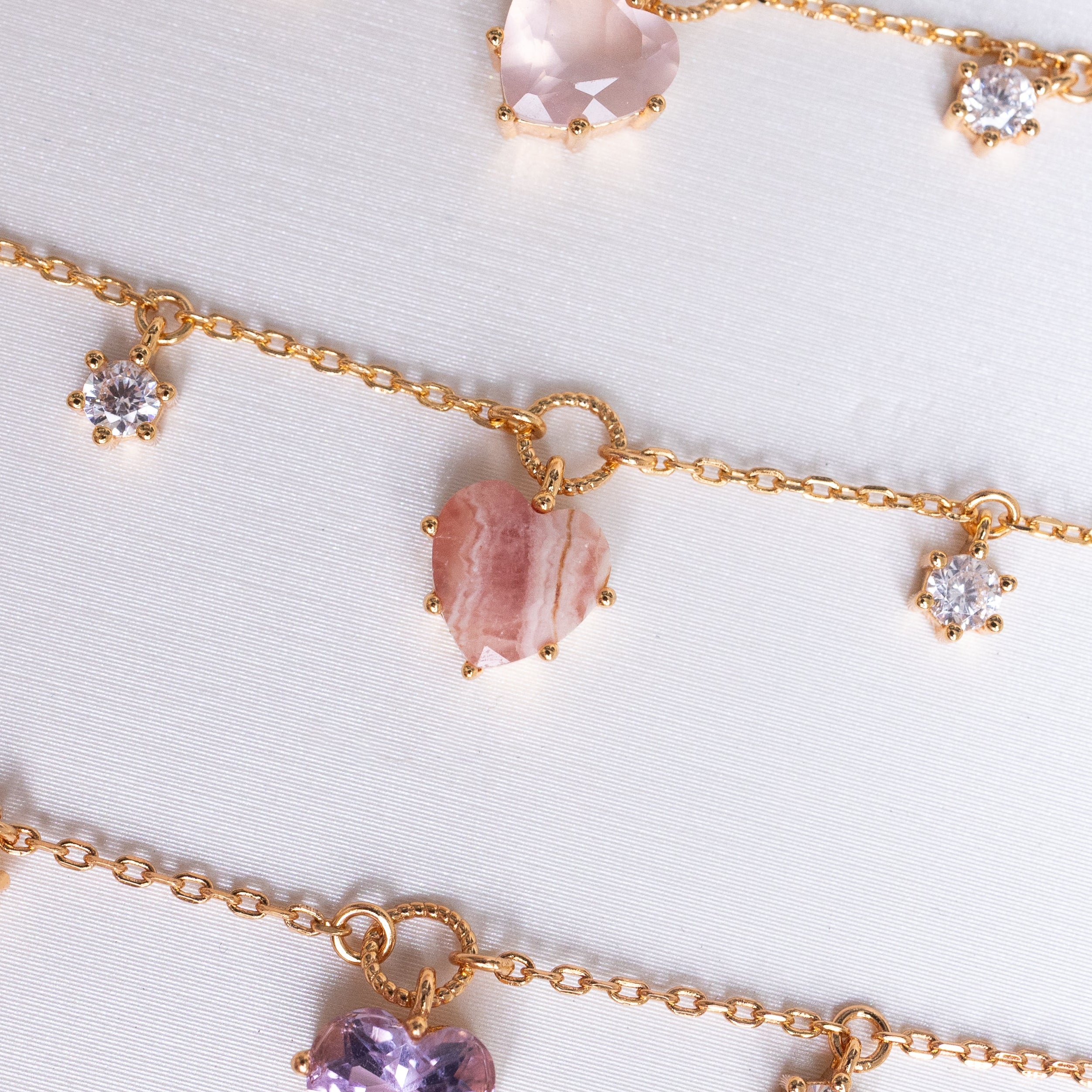 CHARMING WONDERS BRACELET - RHODOCHROSITE