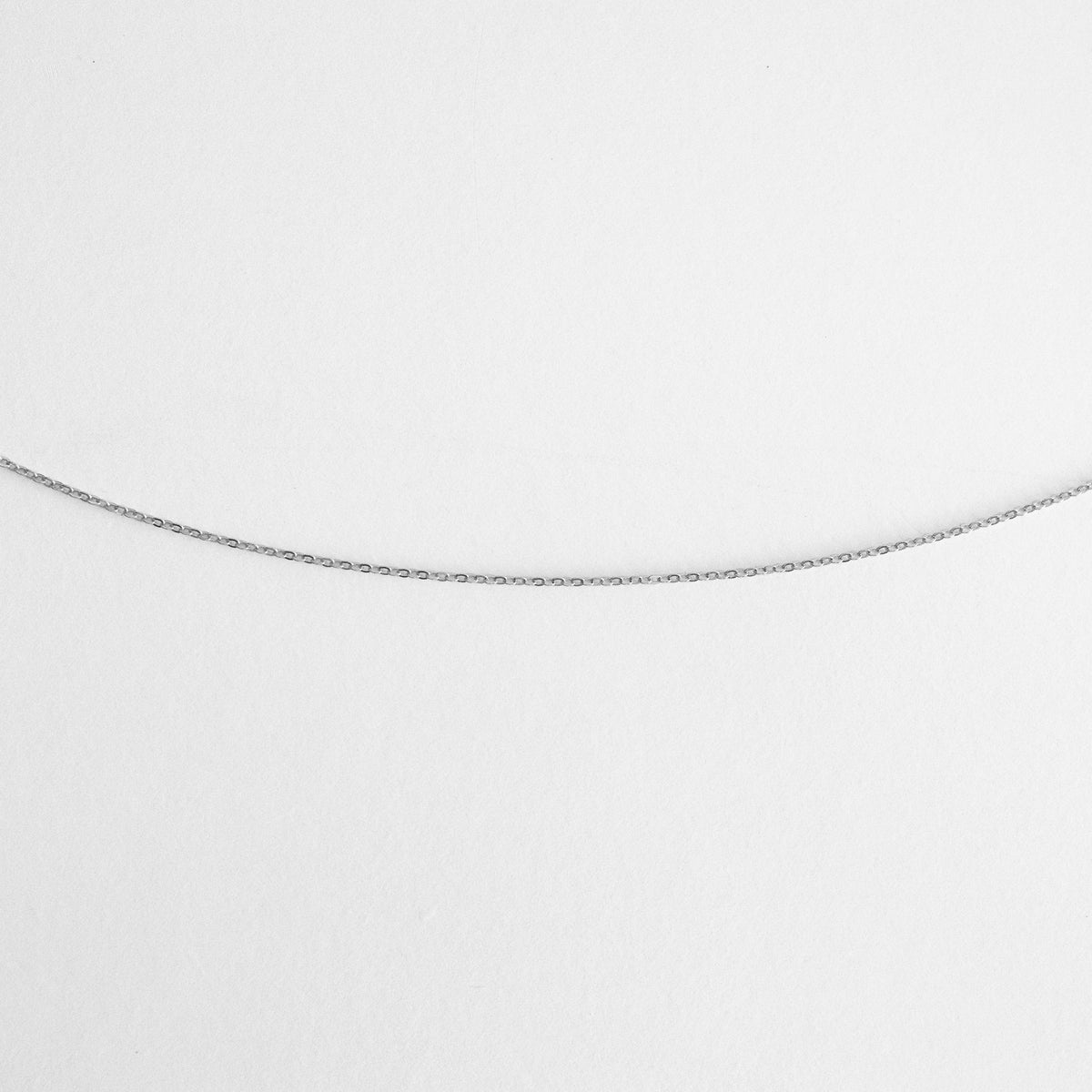 CABLE CHAIN SILVER NECKLACE
