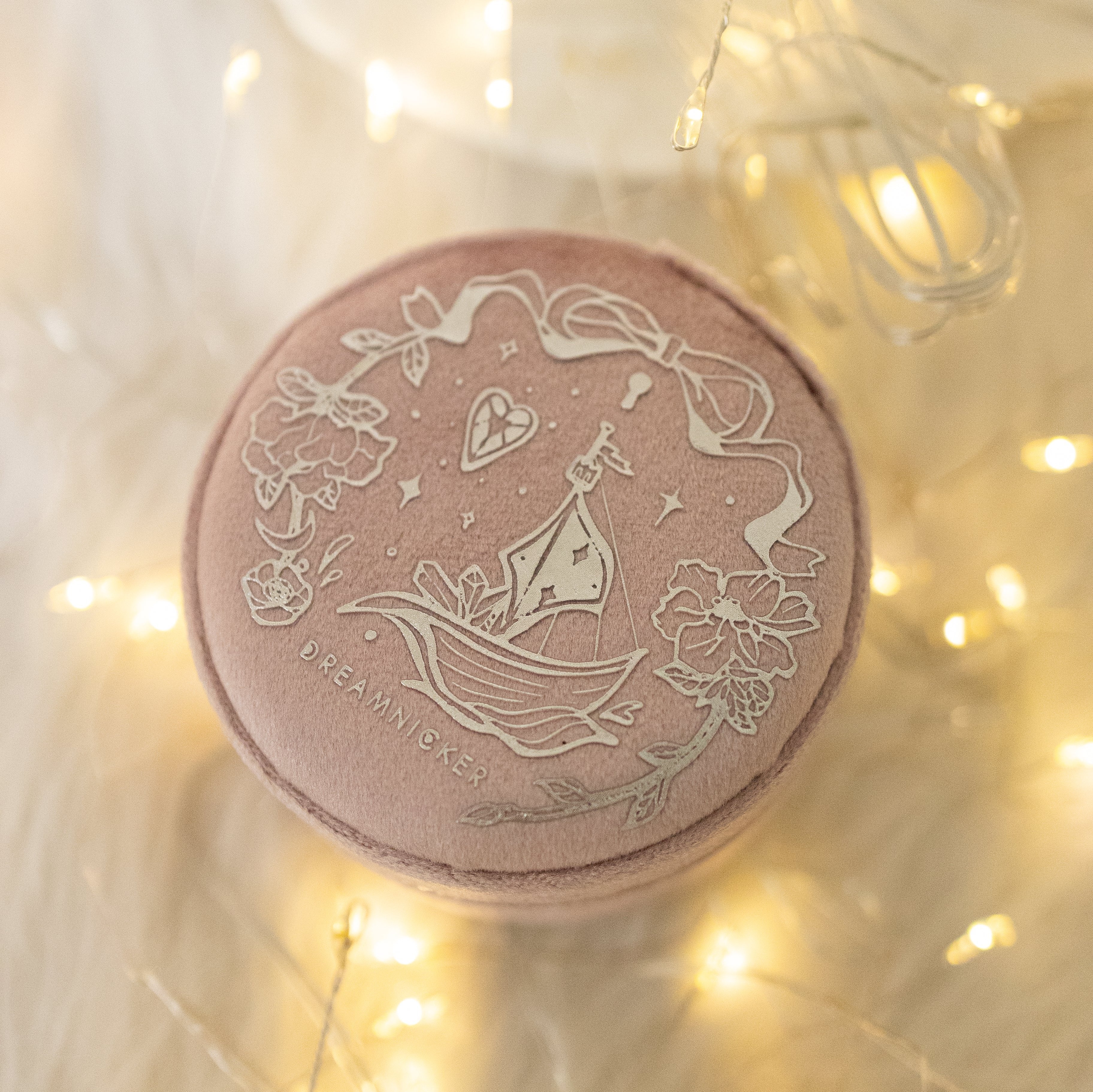 (DUSTY PINK) OCEAN TREASURE JEWELLERY CASE