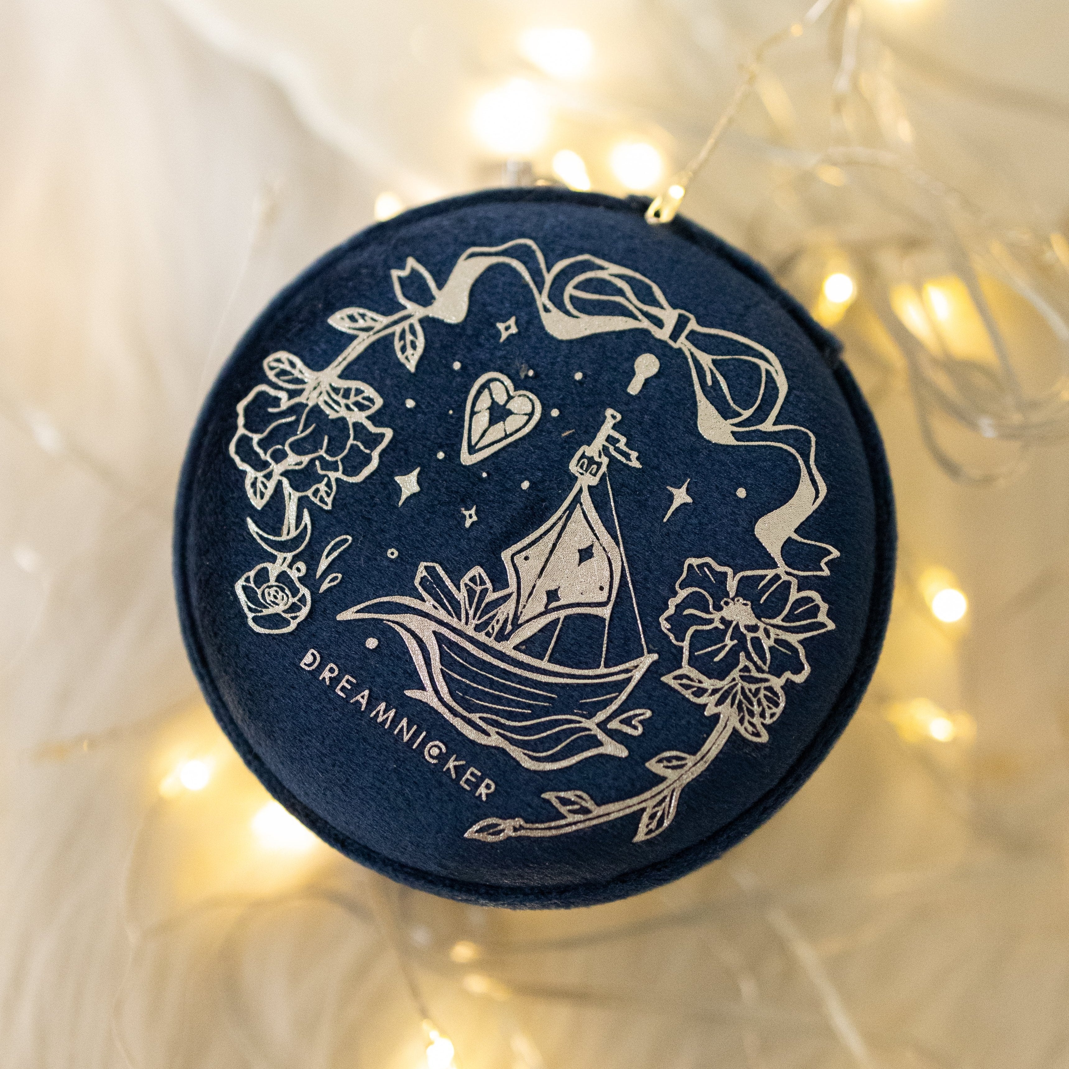 (NAVY) OCEAN TREASURE JEWELLERY CASE