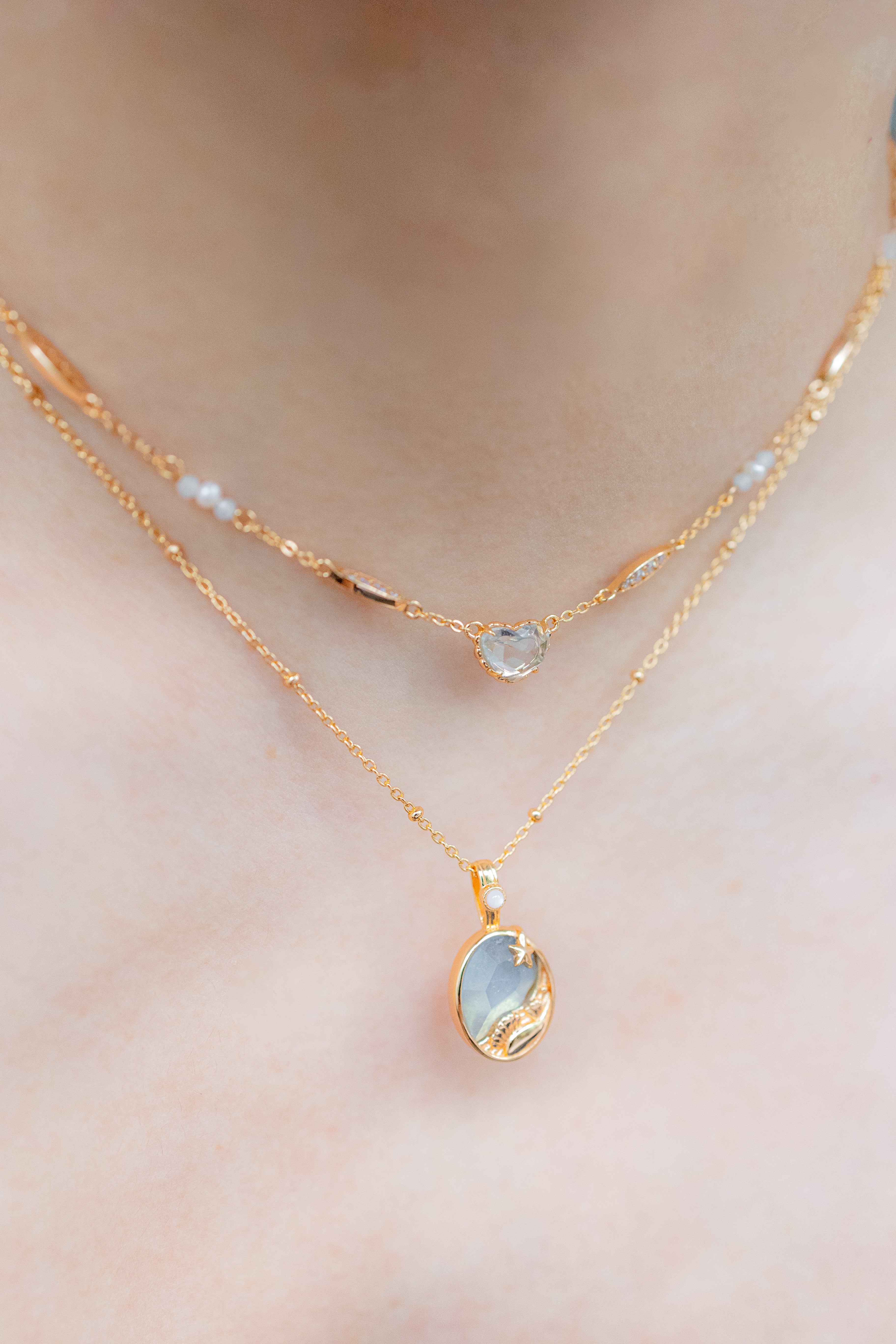 LAGOON DREAM NECKLACE AQUAMARINE