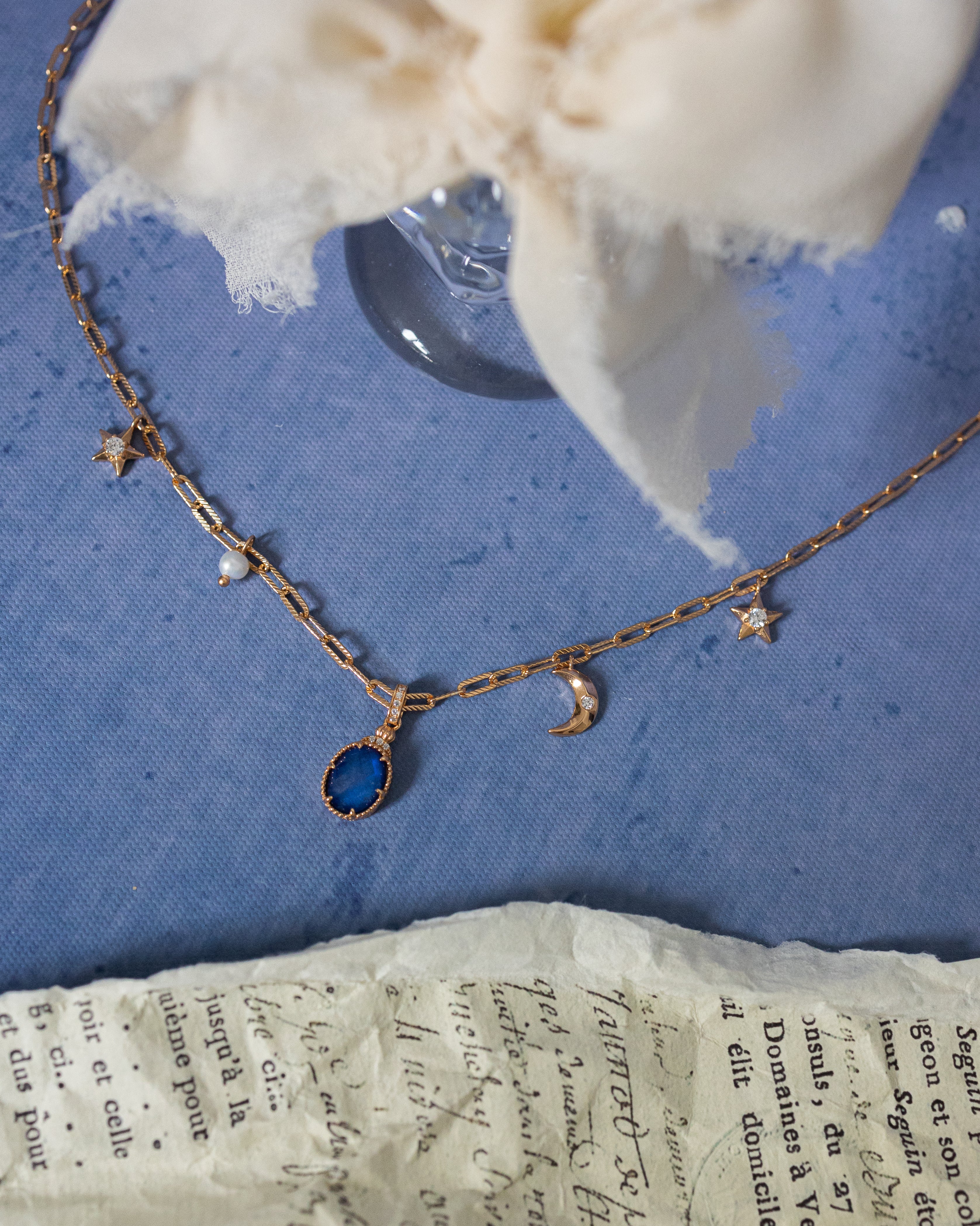 INDIGO NOVA NECKLACE (TWO WAY WEARING)
