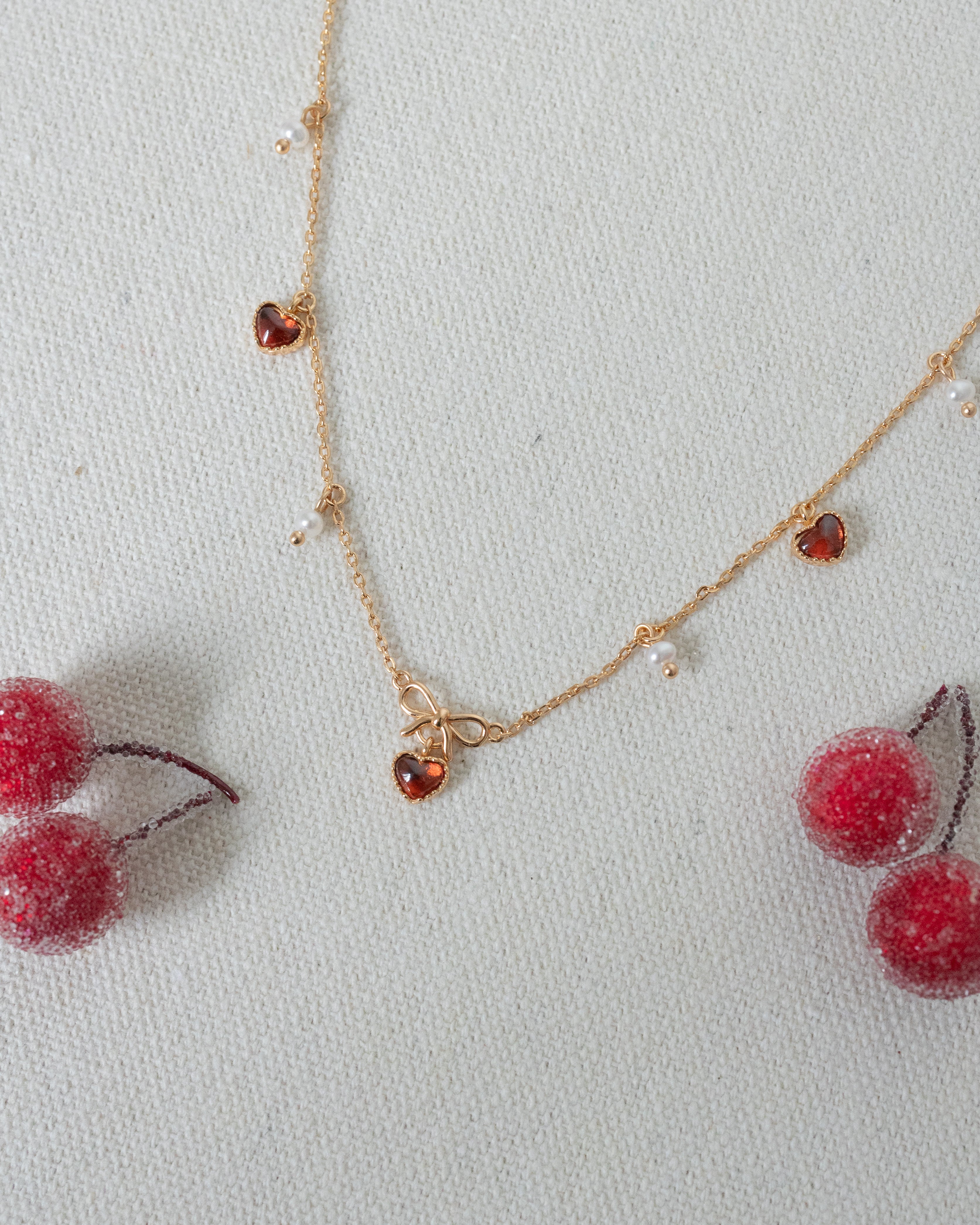 (PRE-ORDER) SWEETHEART RIBBON NECKLACE