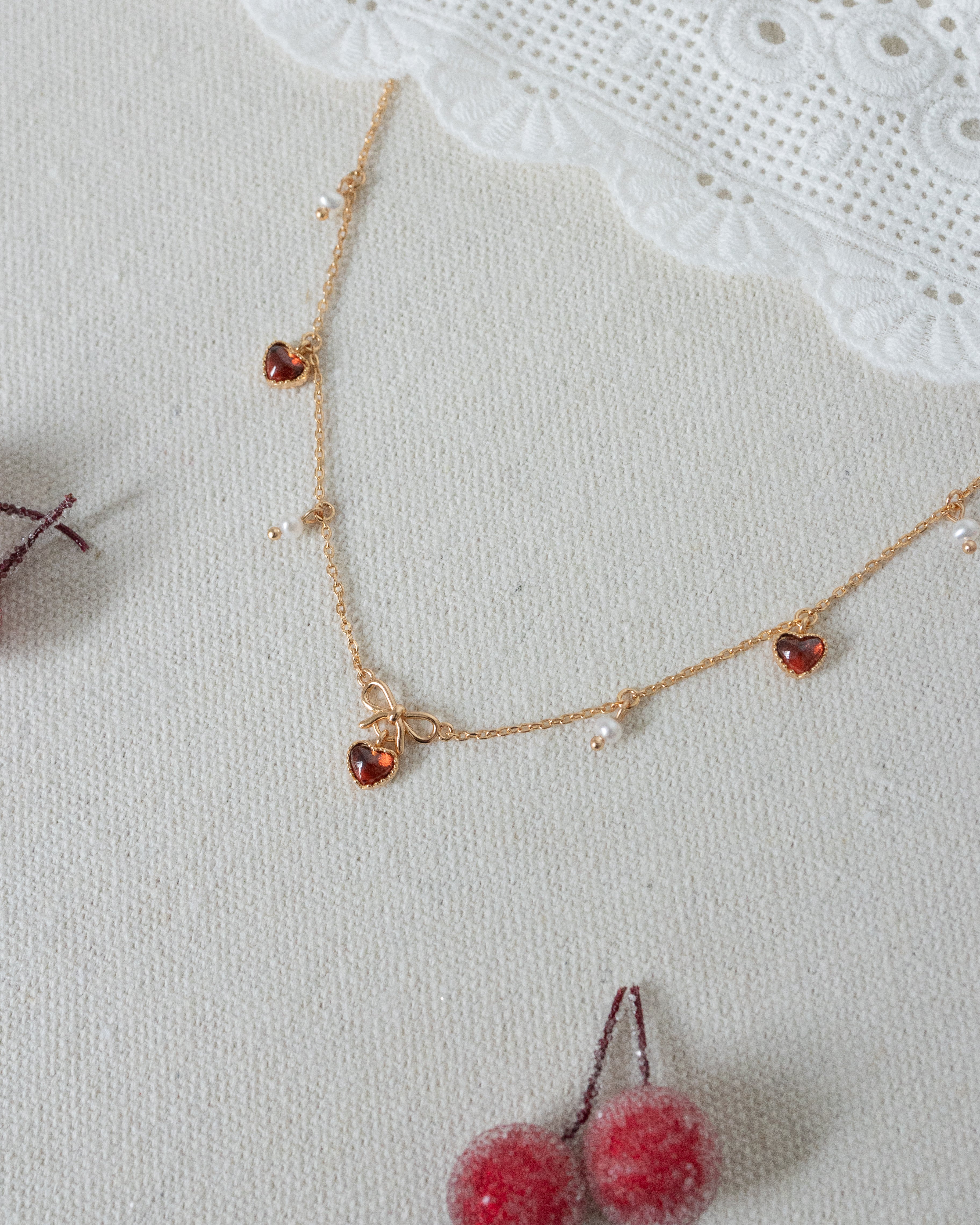 (PRE-ORDER) SWEETHEART RIBBON NECKLACE