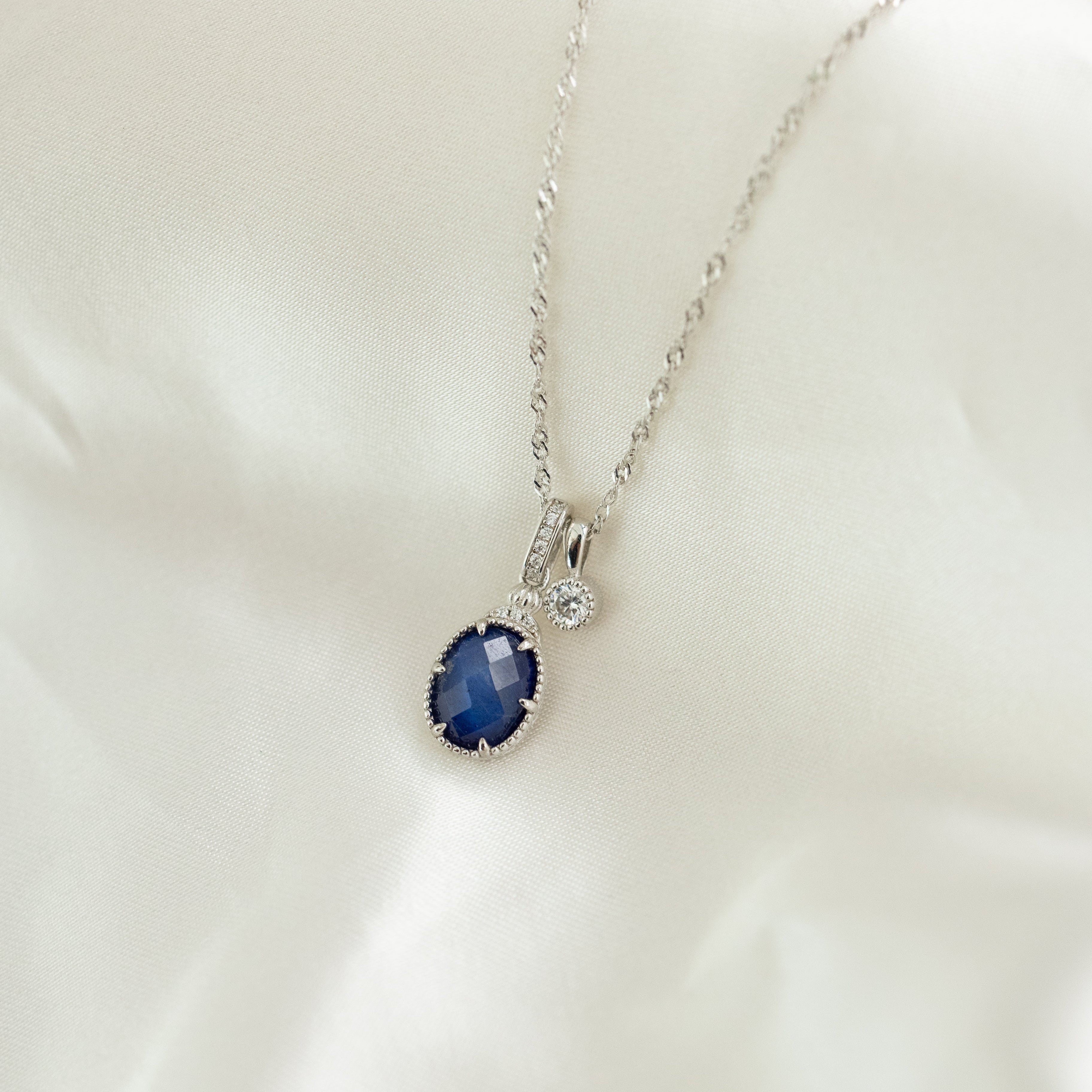 INDIGO NOVA SILVER NECKLACE FIRST DRAFT