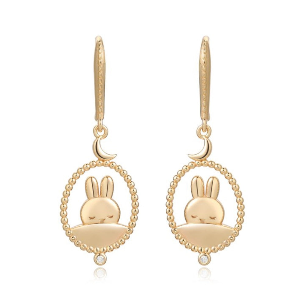 Limited Sleeping Miffy Earrings (Available before 10th Sep)