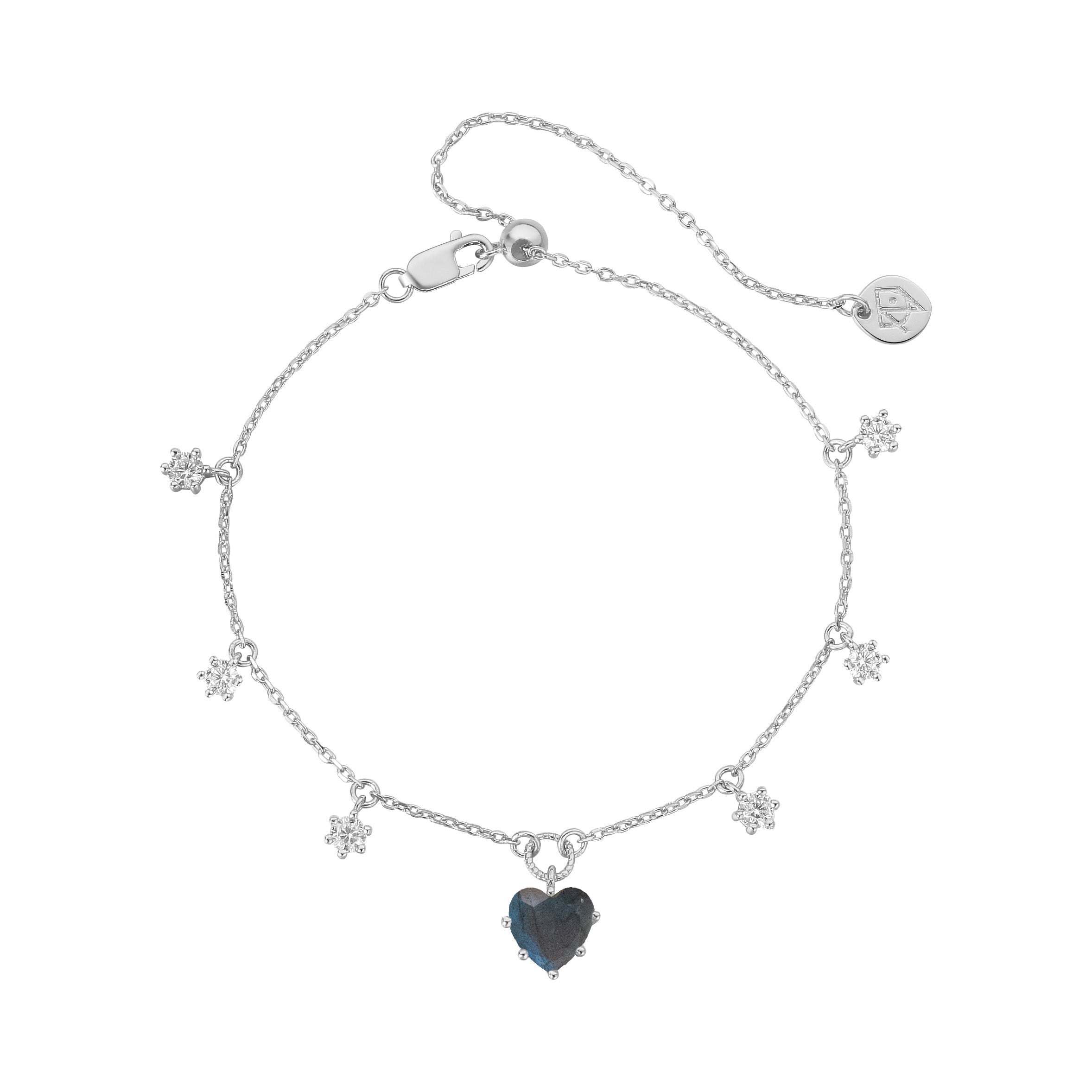 CHARMING WONDERS SILVER BRACELET - LABRADORITE