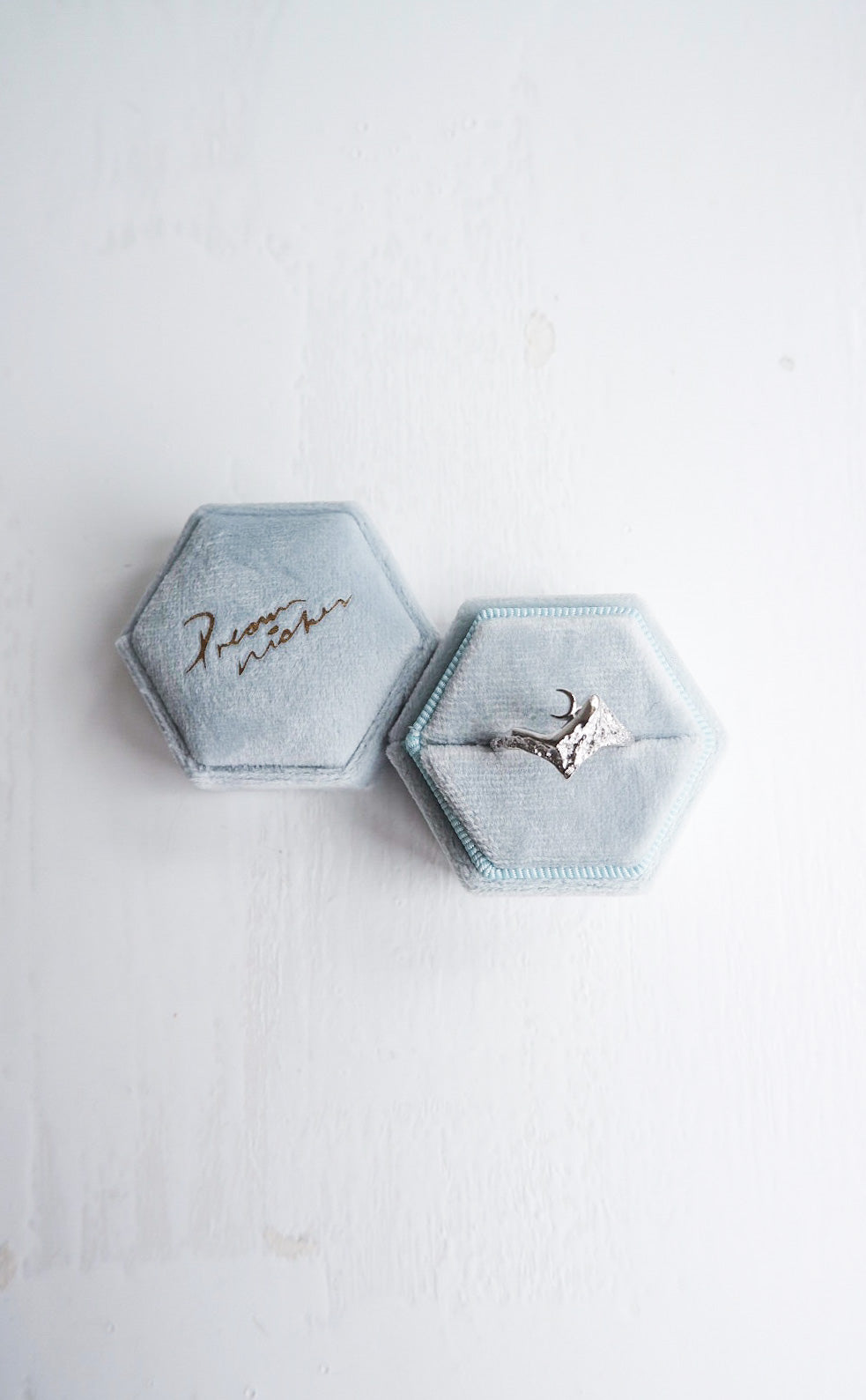 NIGHT MOUNTAIN SILVER RING