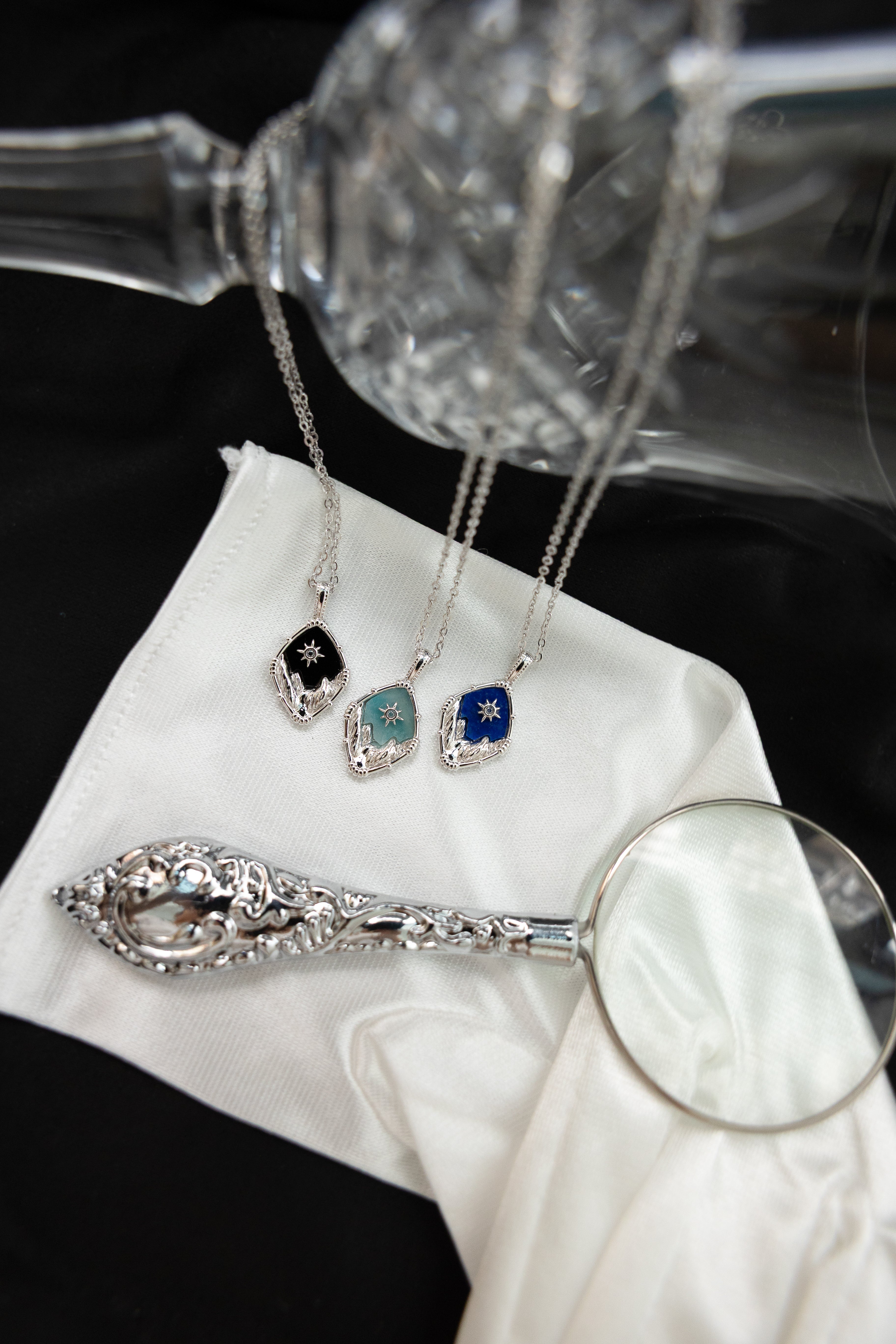 LUMINOUS JOURNEY SILVER NECKLACES -