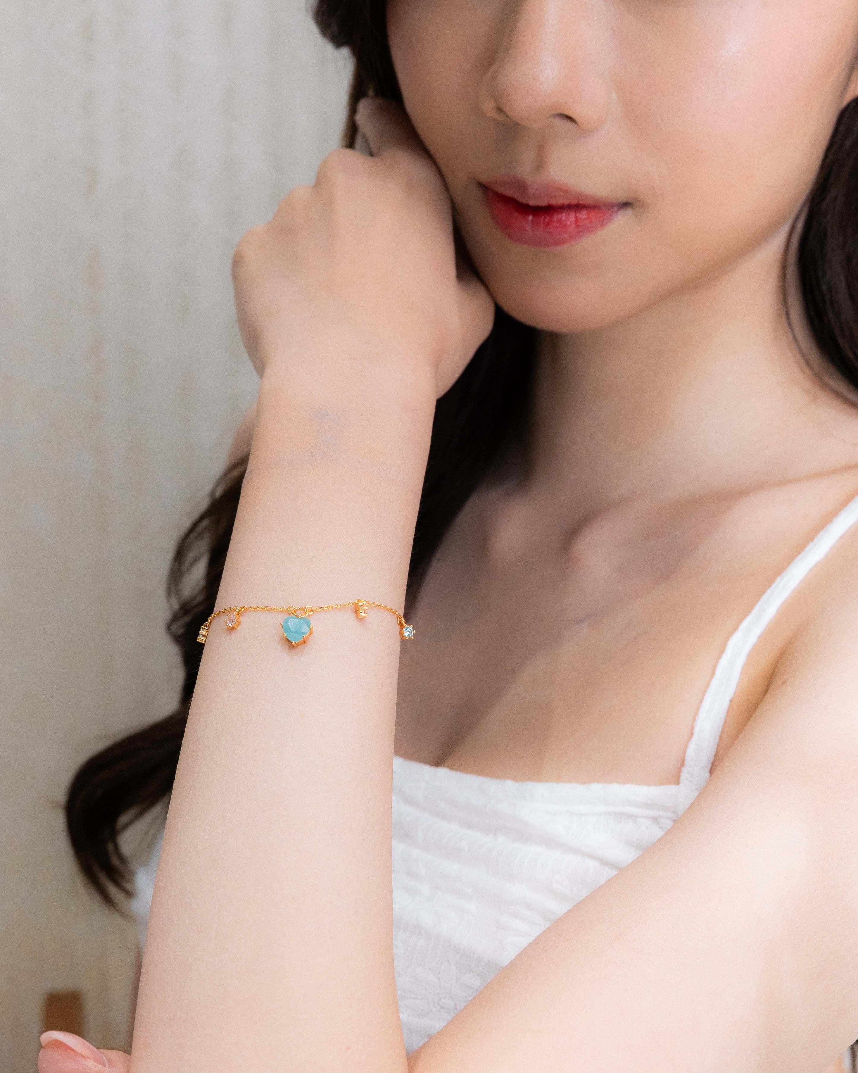 CHARMING WONDERS BRACELET - AMAZONITE