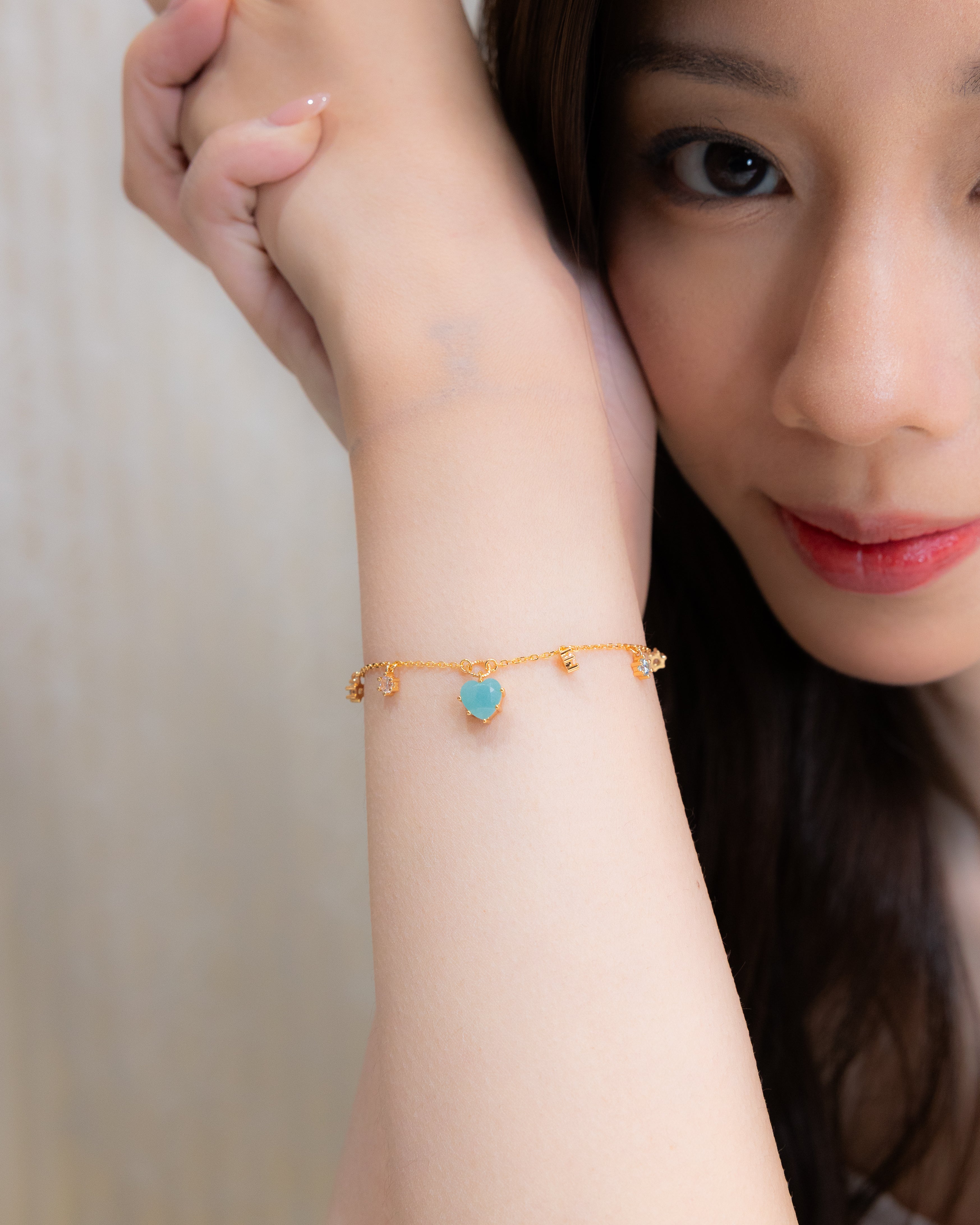 CHARMING WONDERS BRACELET - AMAZONITE