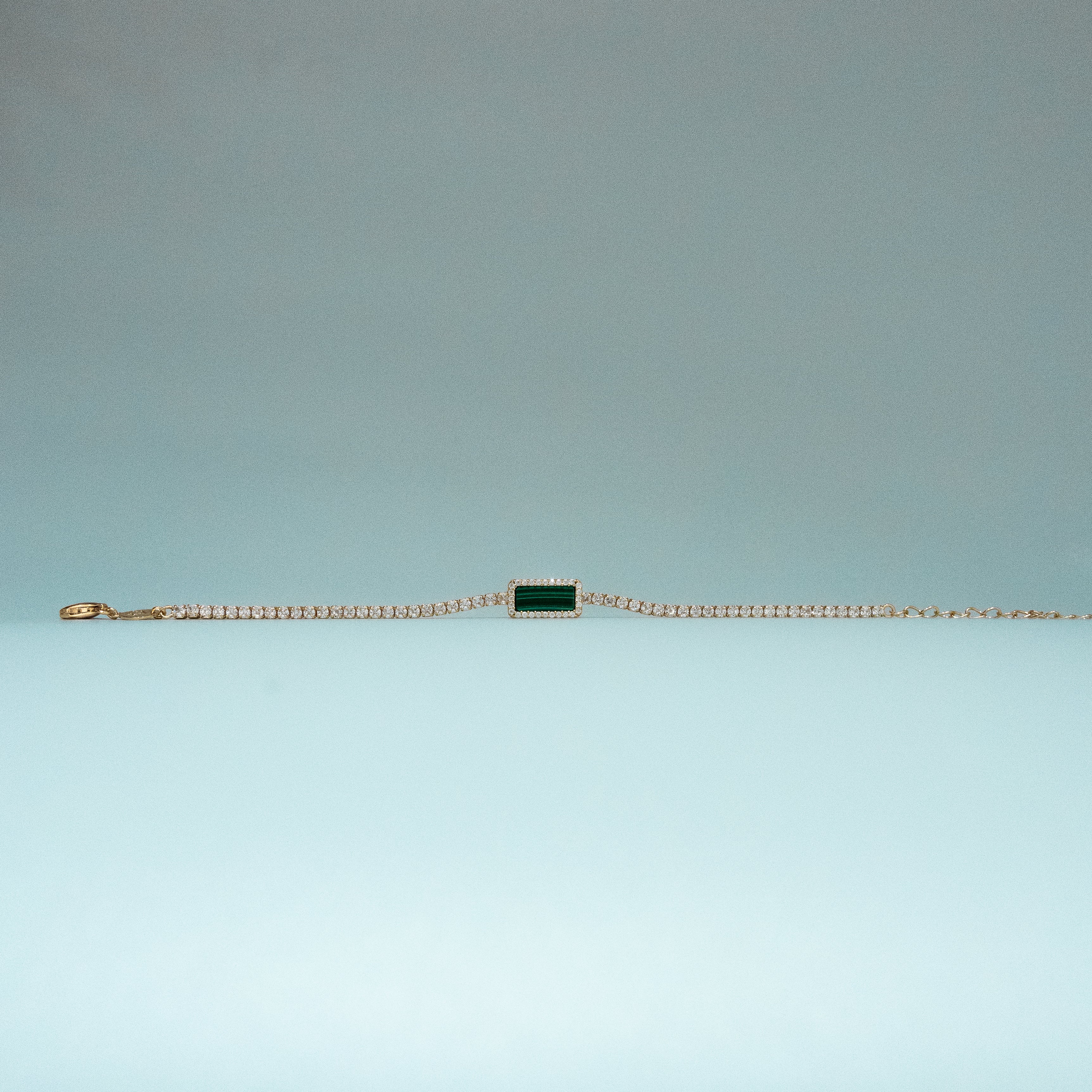 ART DECOR 2.0 TENNIS BRACELET - MALACHITE