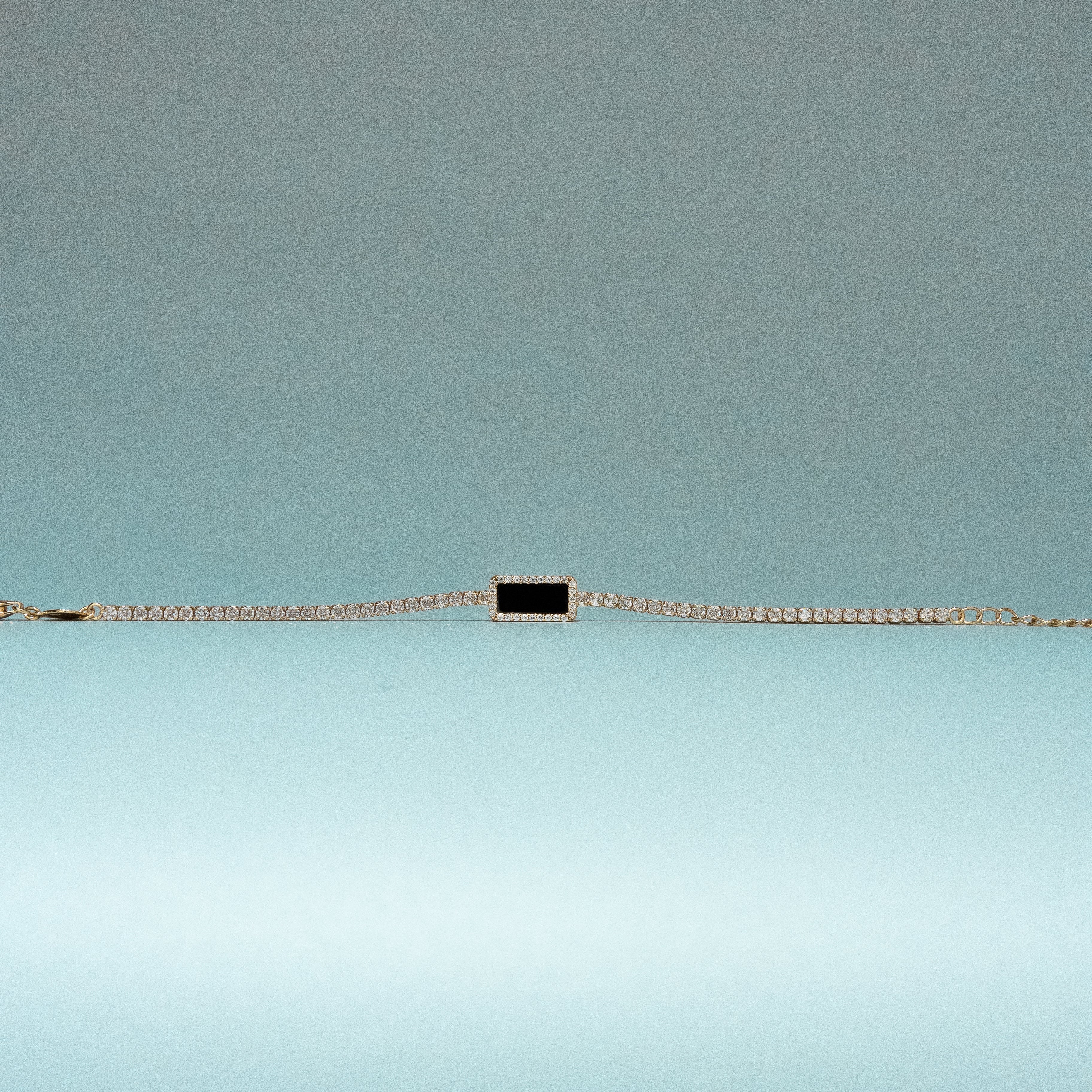 ART DECOR 2.0 TENNIS BRACELET - OBSIDIAN