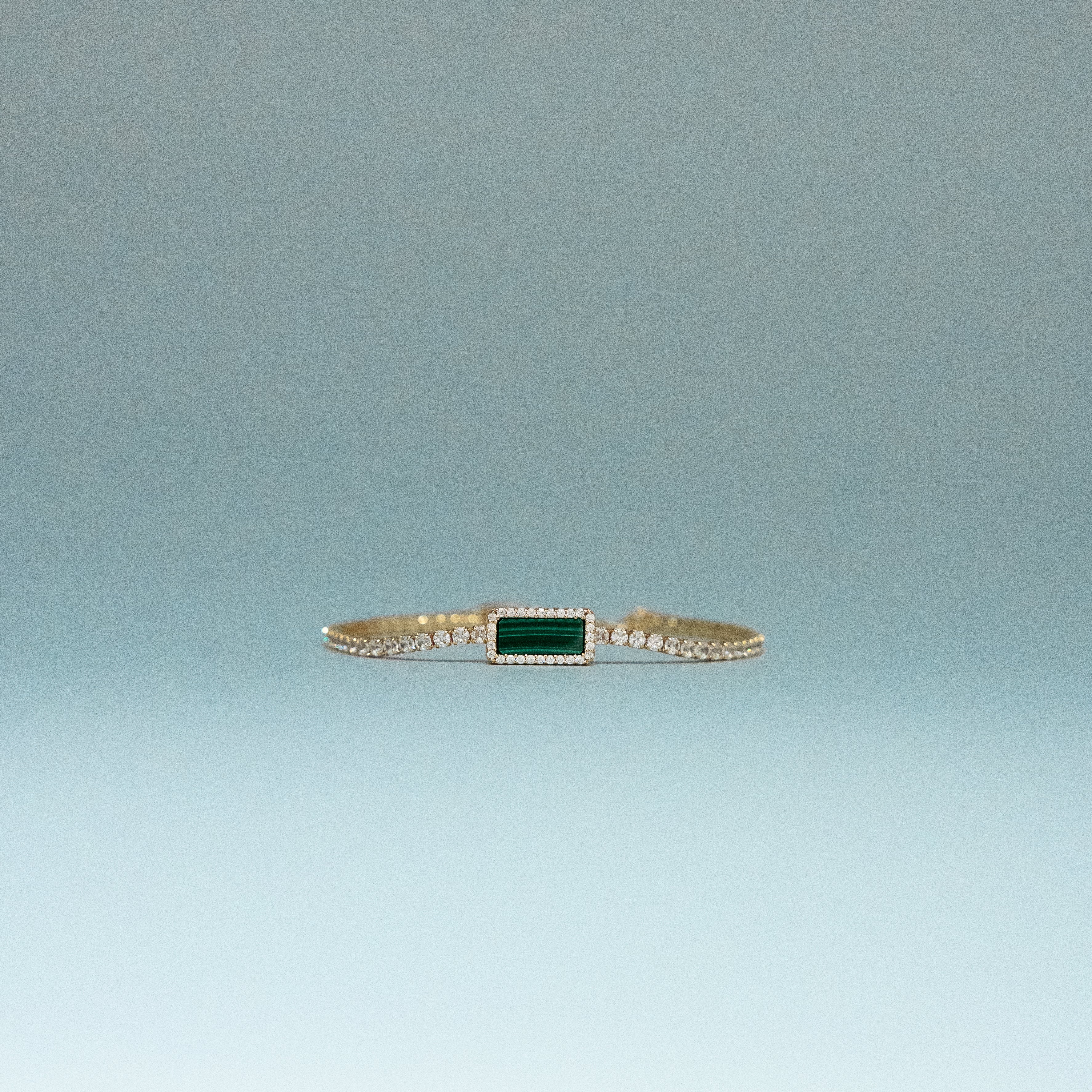 ART DECOR 2.0 TENNIS BRACELET - MALACHITE