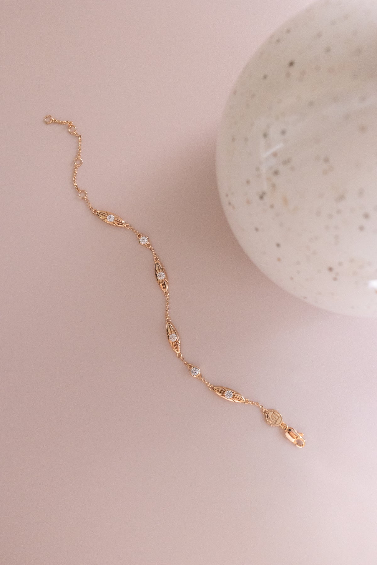 STARRY EYE CHAIN BRACELET