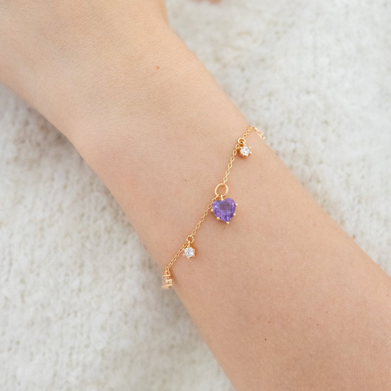 CHARMING WONDERS BRACELET - AMETHYST