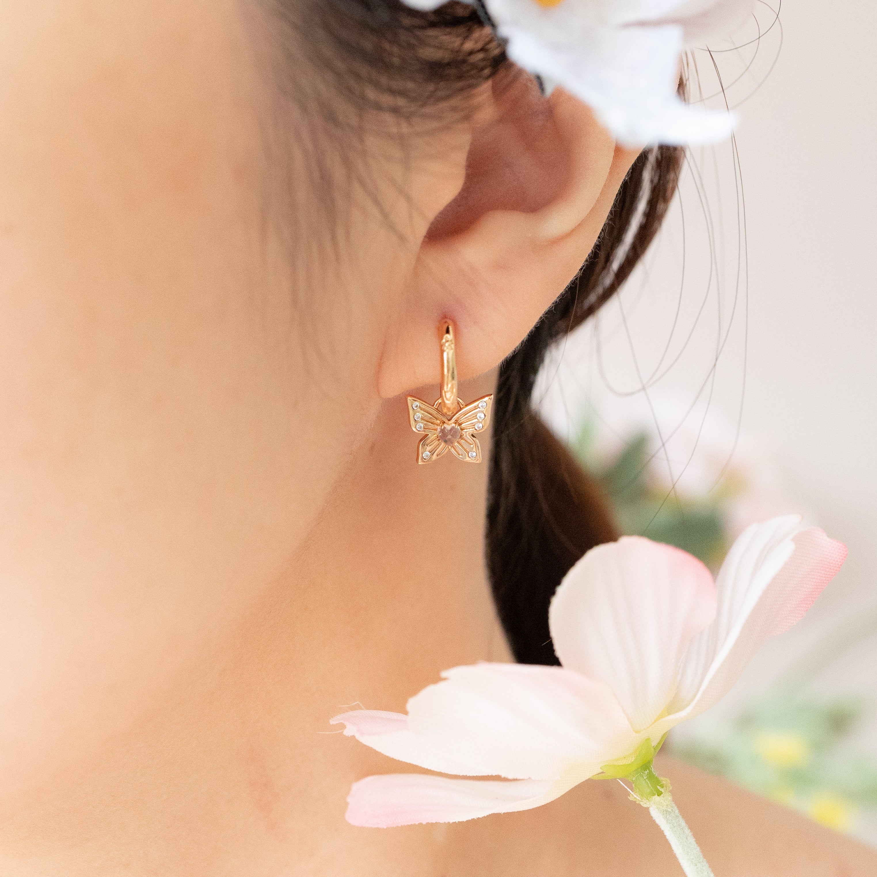 BUTTERFLY GARDEN EARRINGS