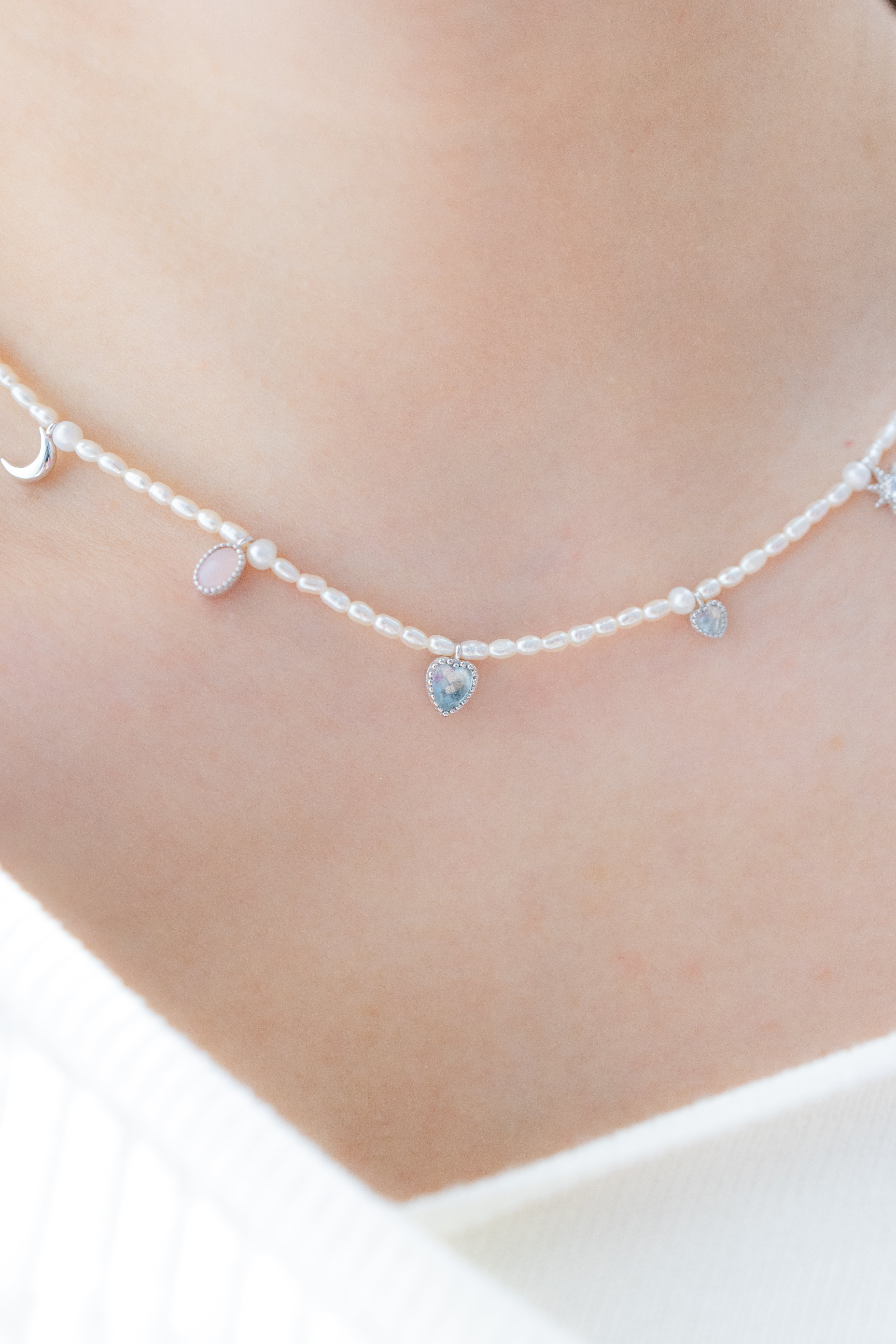 2MM MINI PEARL NECKLACE