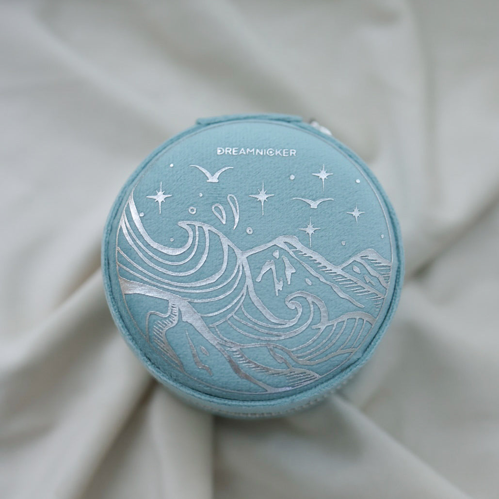 NIGHT VIEW DREAMY JEWELLERY CASE (LIGHT TIFFANY BLUE)