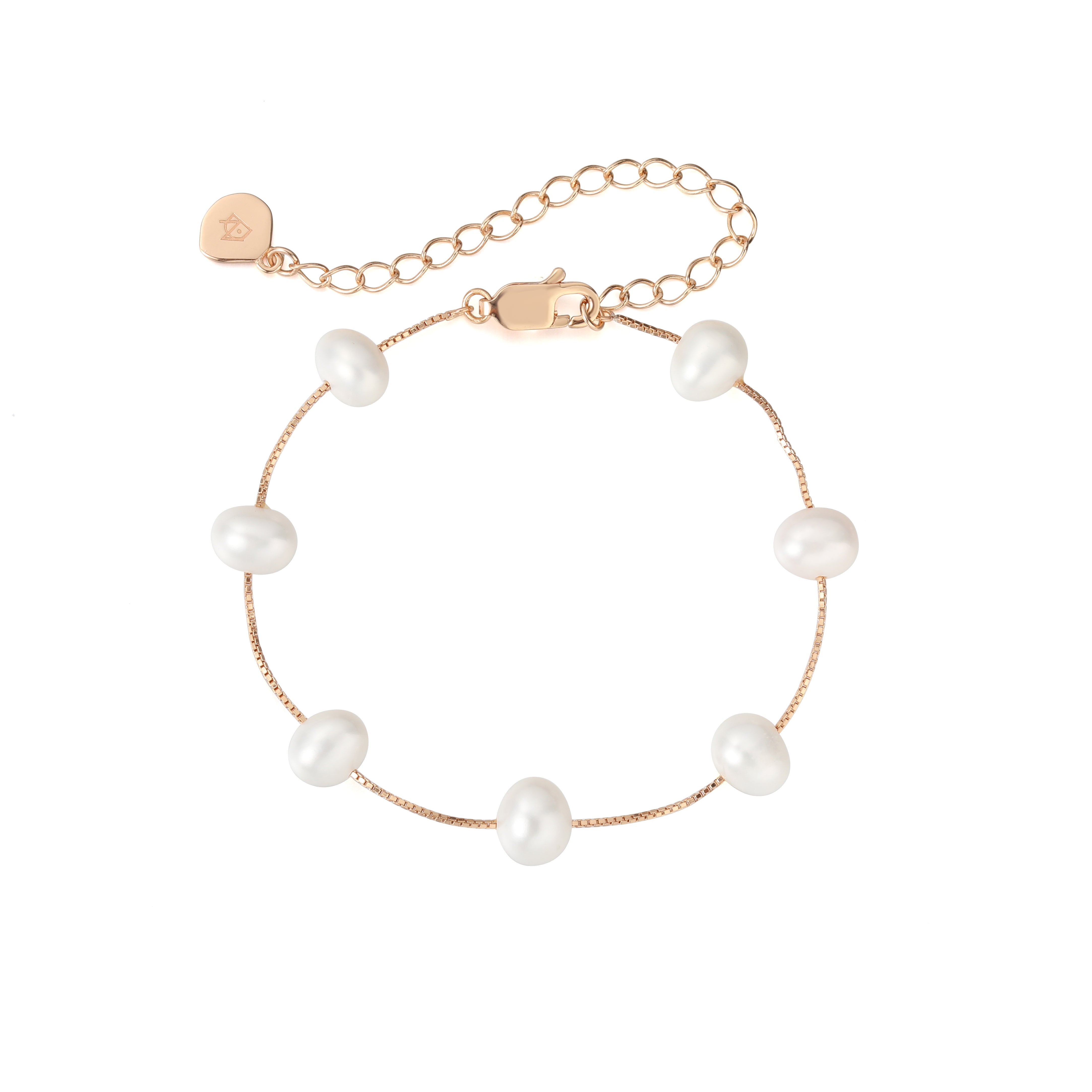 (HIDDEN DESIGNS) PEARL BRACELET