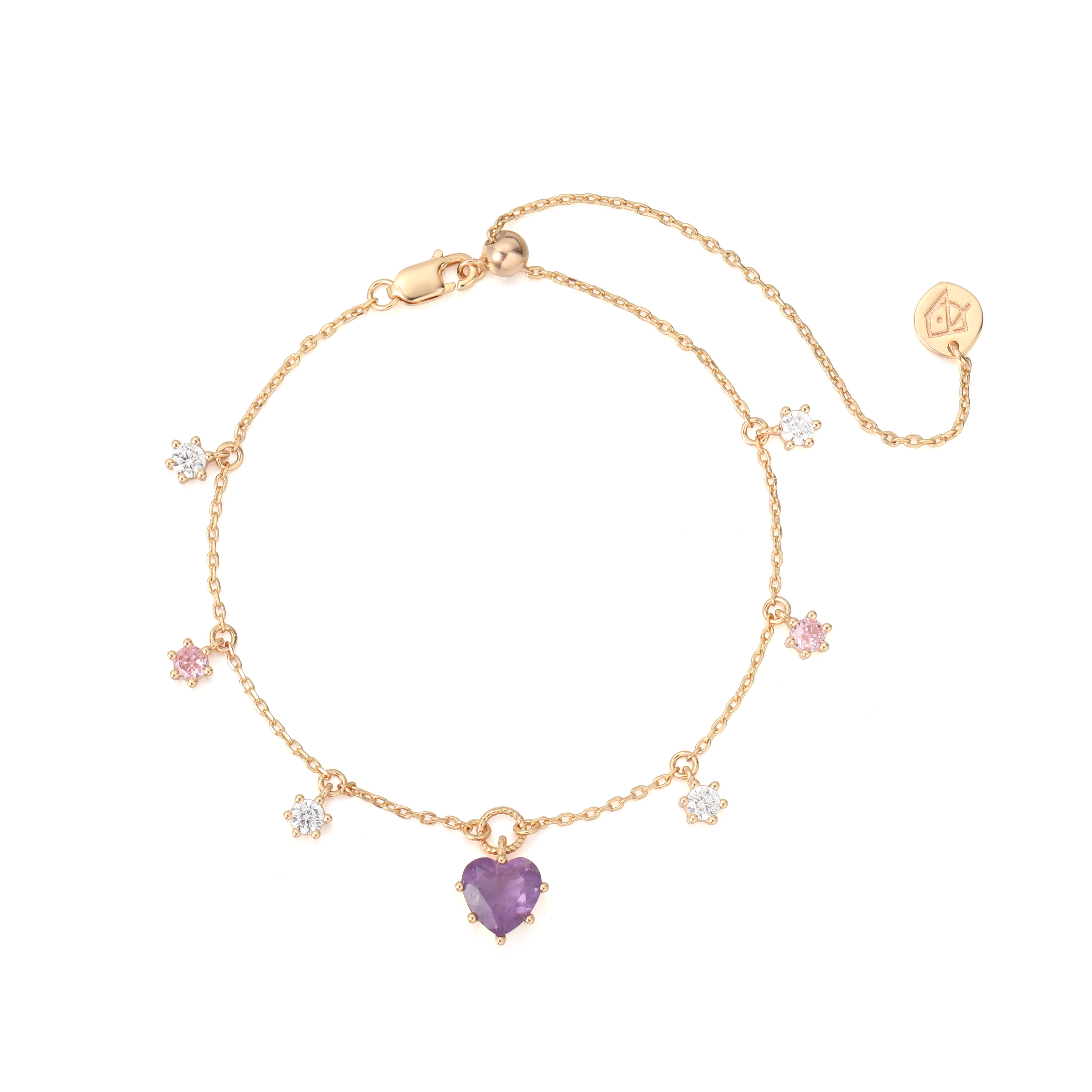 CHARMING WONDERS BRACELET - AMETHYST