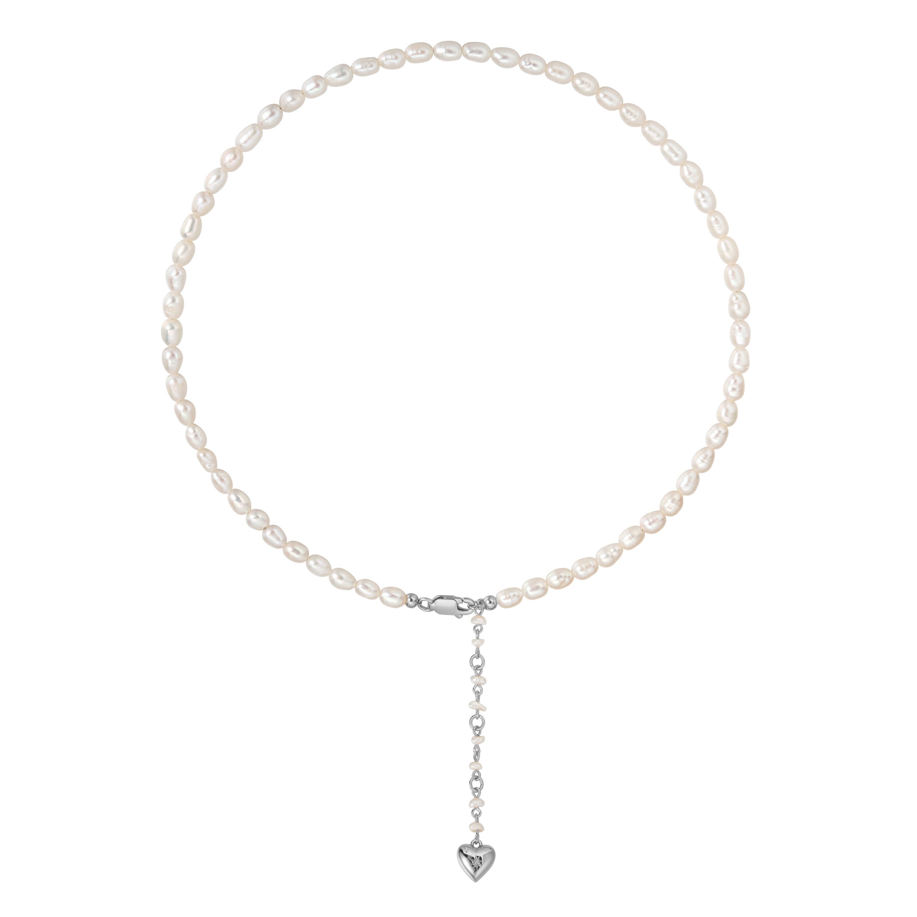 JULIAN BAROQUE PEARL SILVER NECKLACE