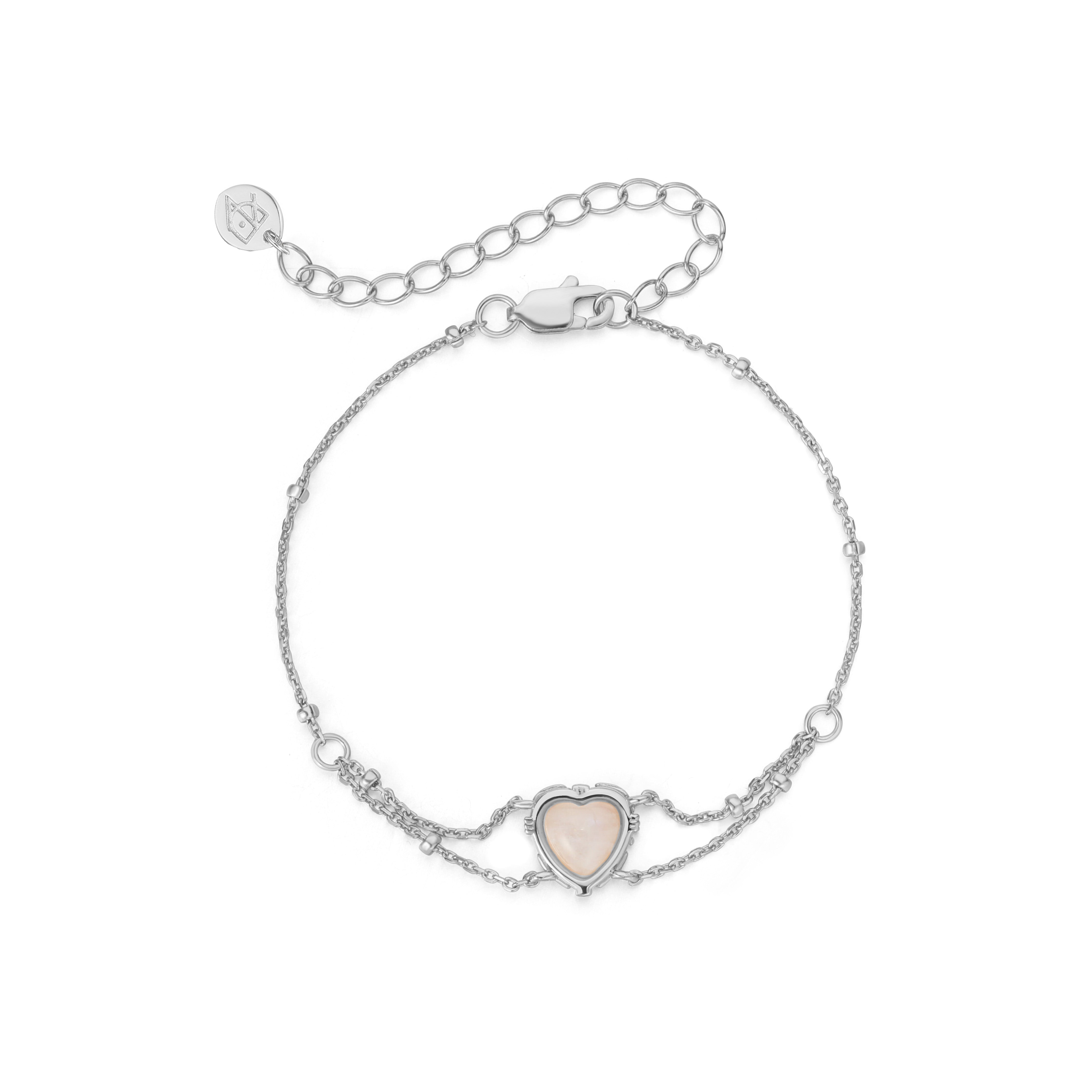 LEANNE MOONSTONE SILVER BRACELET