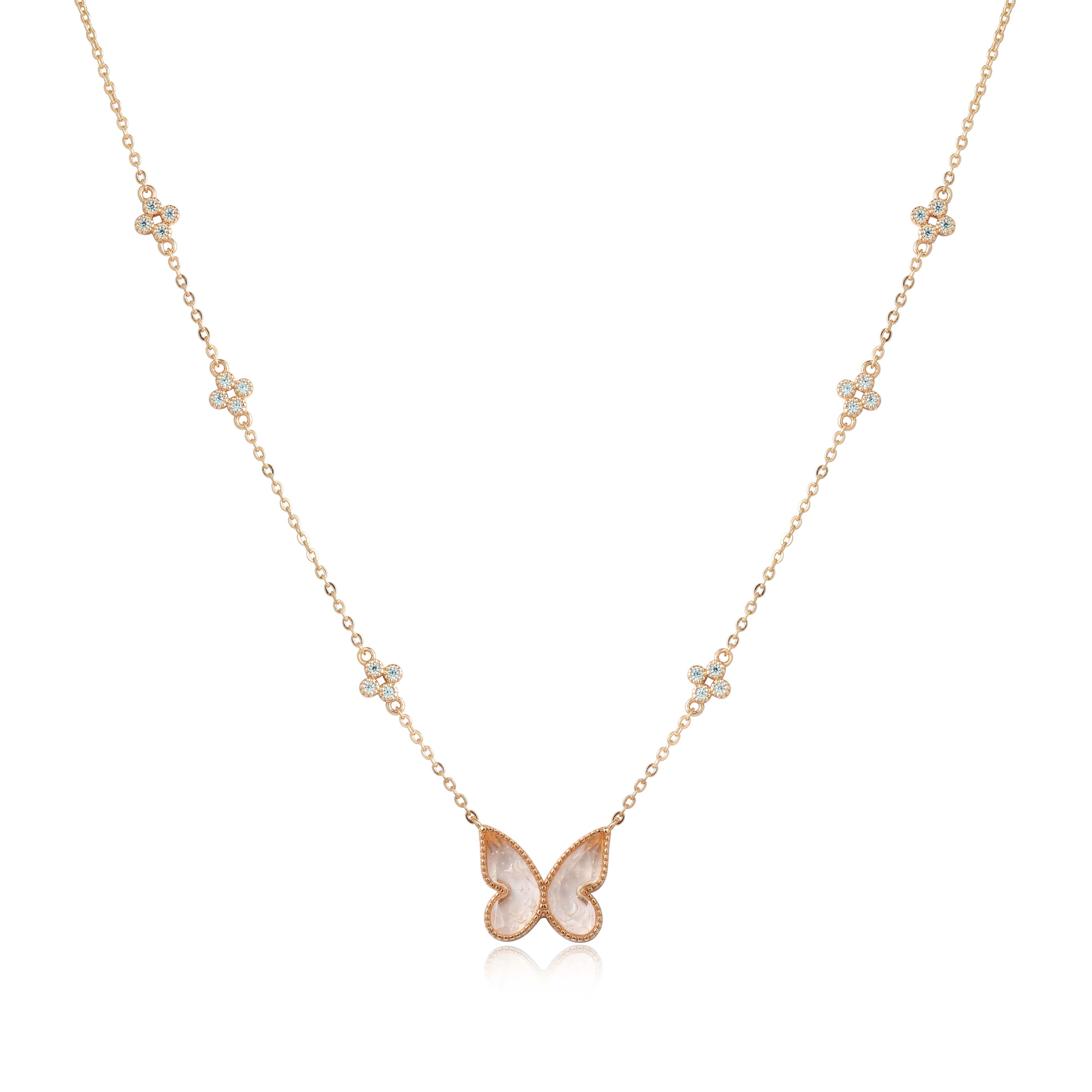 BUTTERFLY GARDEN NECKLACE