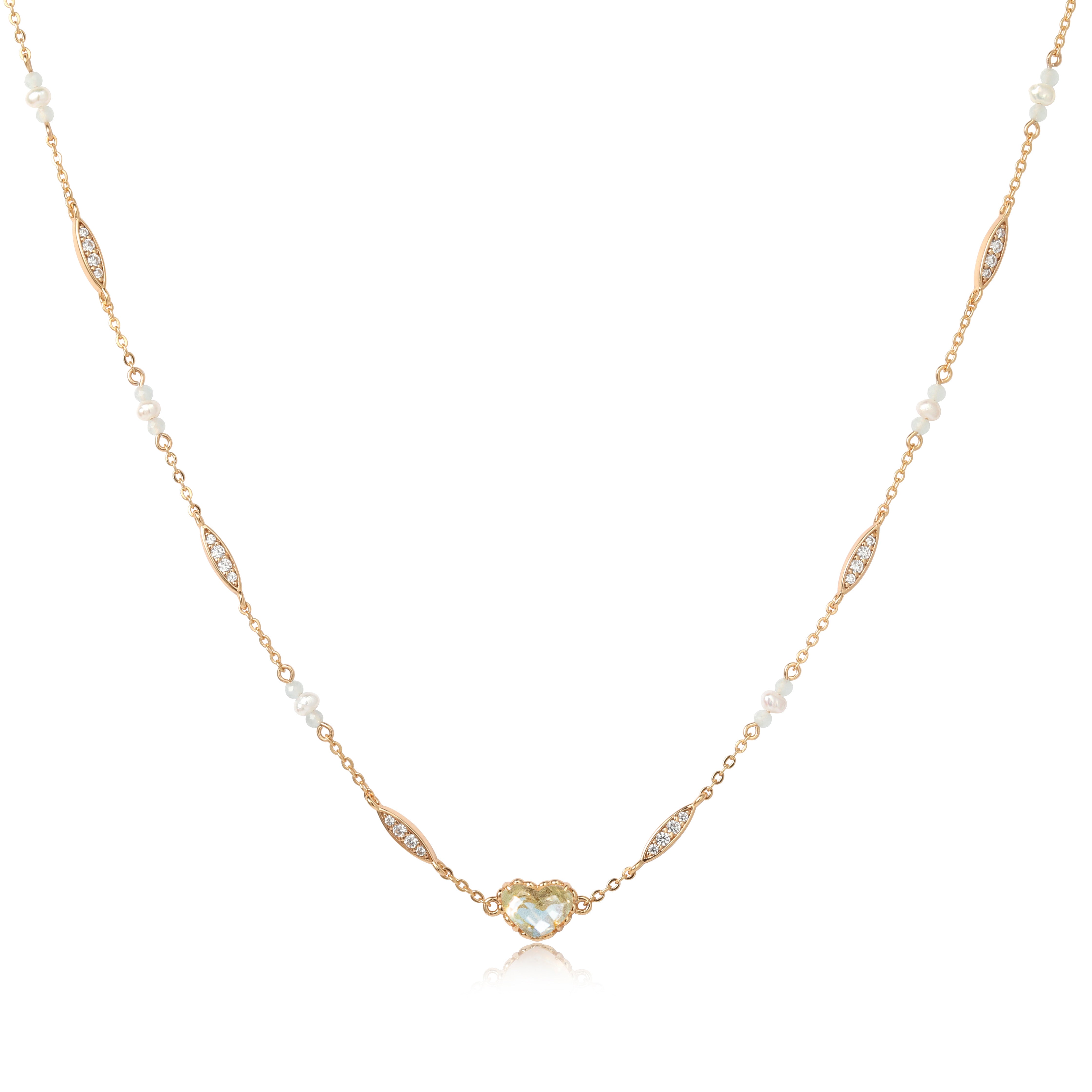 VACANZA AQUAMARINE NECKLACE