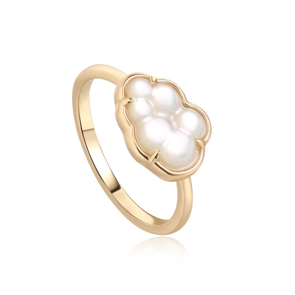 CLOUD RING - WHITE SHELL