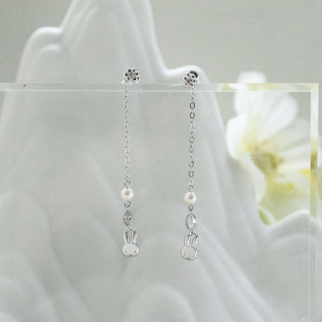 Limited Miffy Pearl Earrings (Available before 10th Sep)
