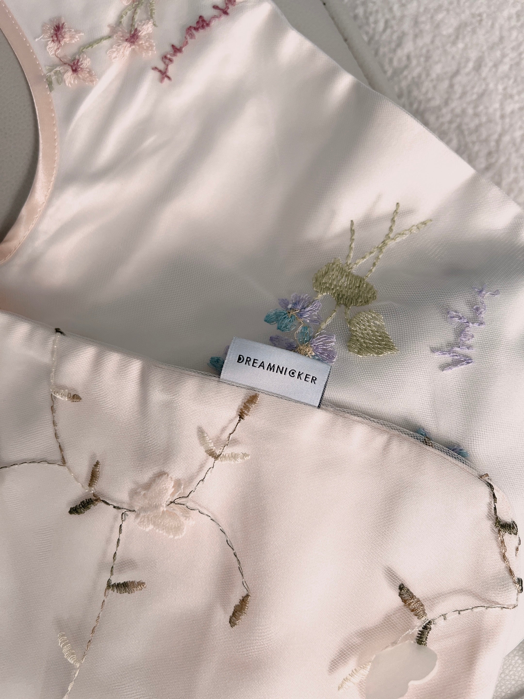 EMBROIDERY SHOPPING BAG - STYLE A - BUTTERFLY