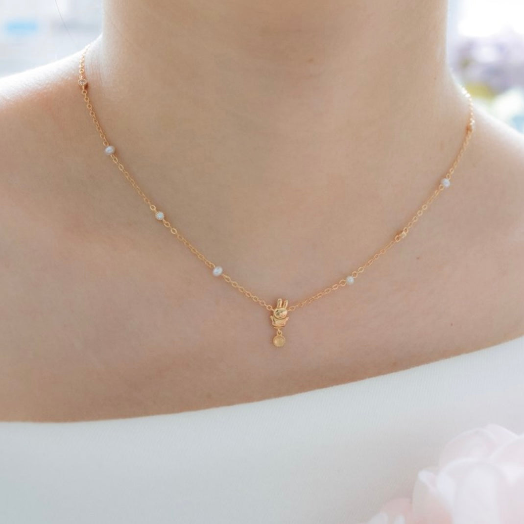 Limited Miffy Pearl Necklace (Available before 10th Sep)