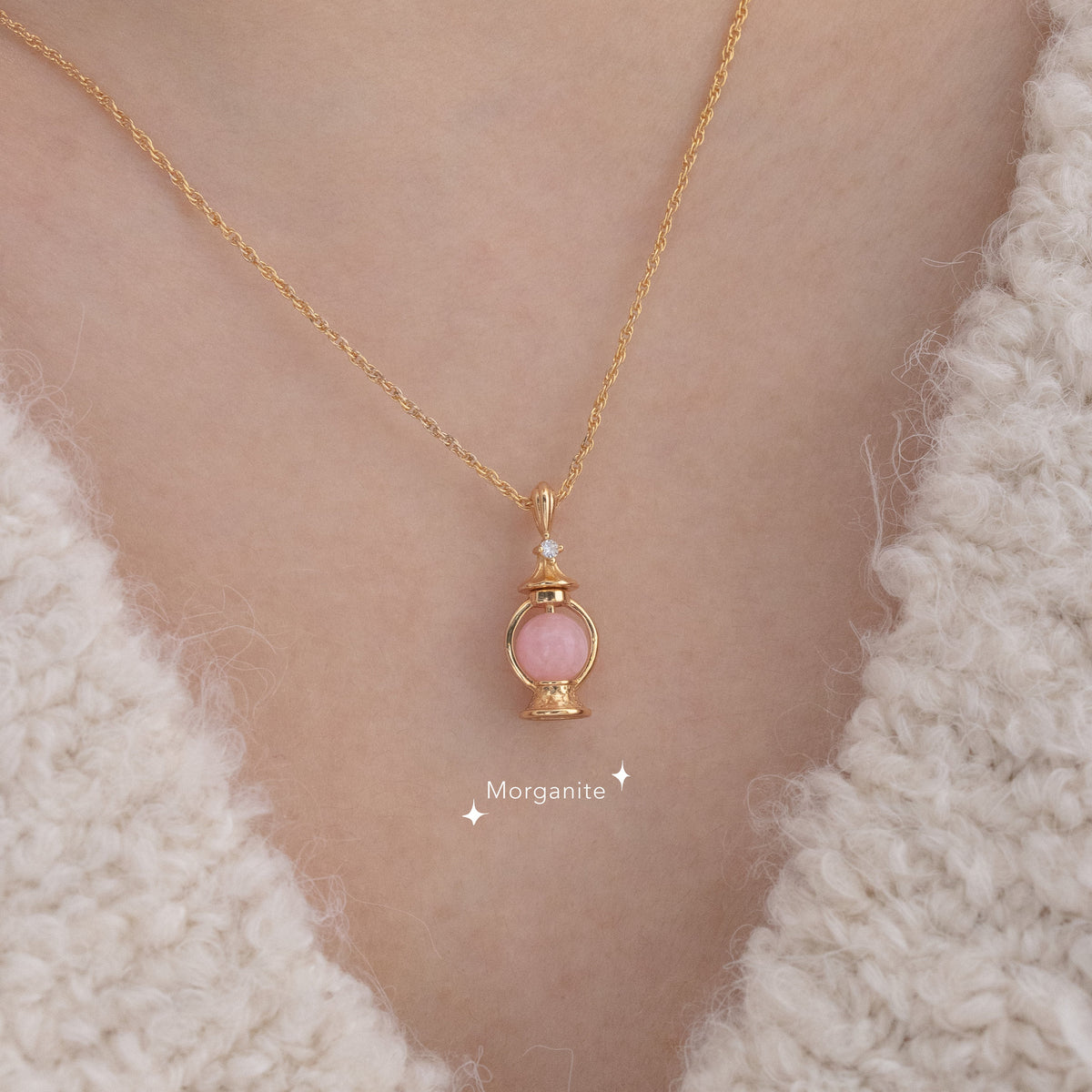 LUMINA GOLD PENDANT (MULTIPLE GEMSTONES)