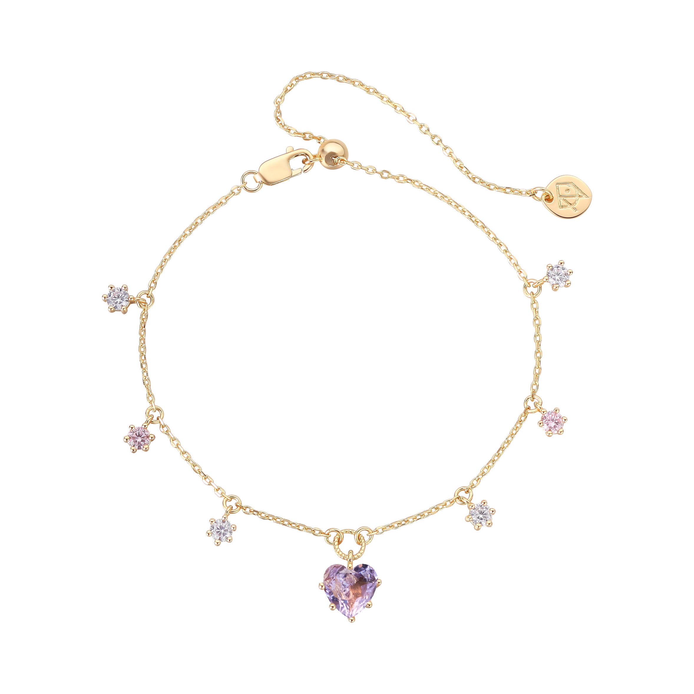 CHARMING WONDERS BRACELET - LAVENDER AMETHYST