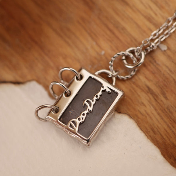 DIARY OF A WITCH SILVER NECKLACE - CORDIERITE