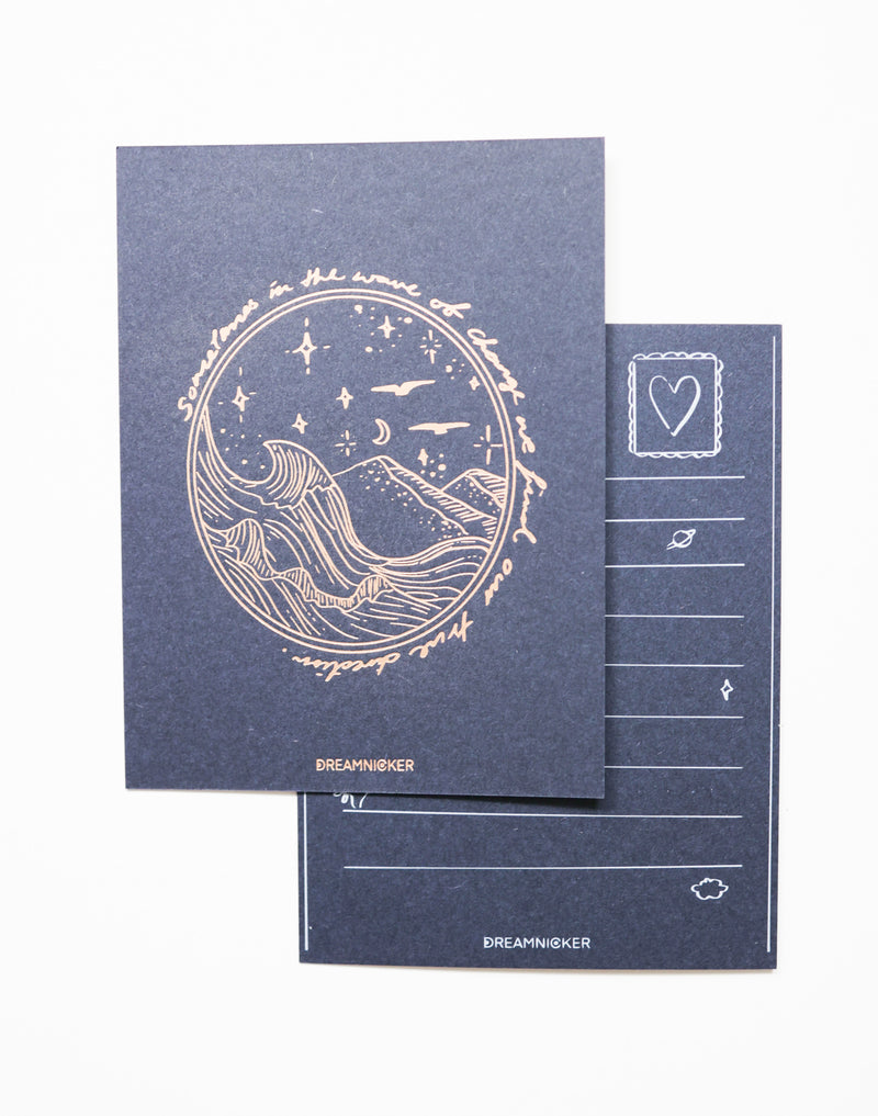 NIGHT SEA WISH CARD