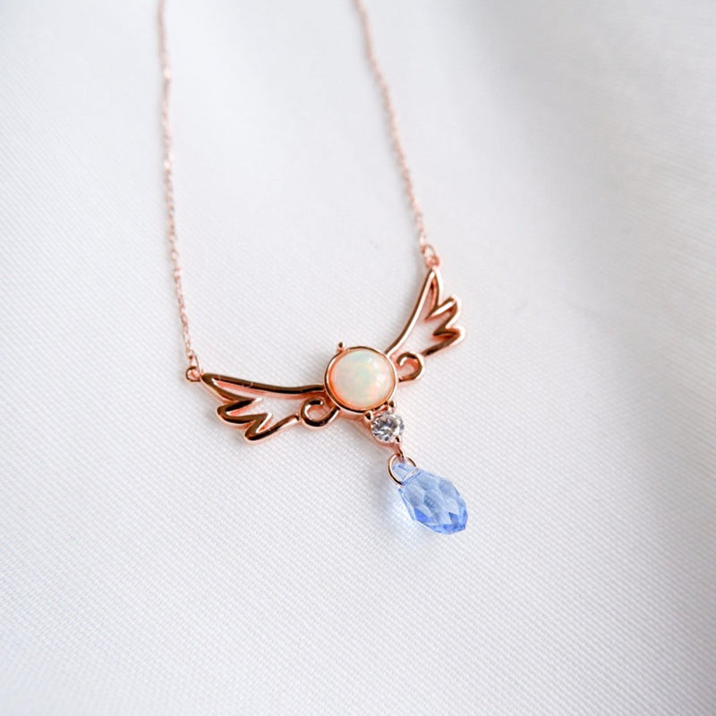 THE WINGS ROSE GOLD NECKLACE