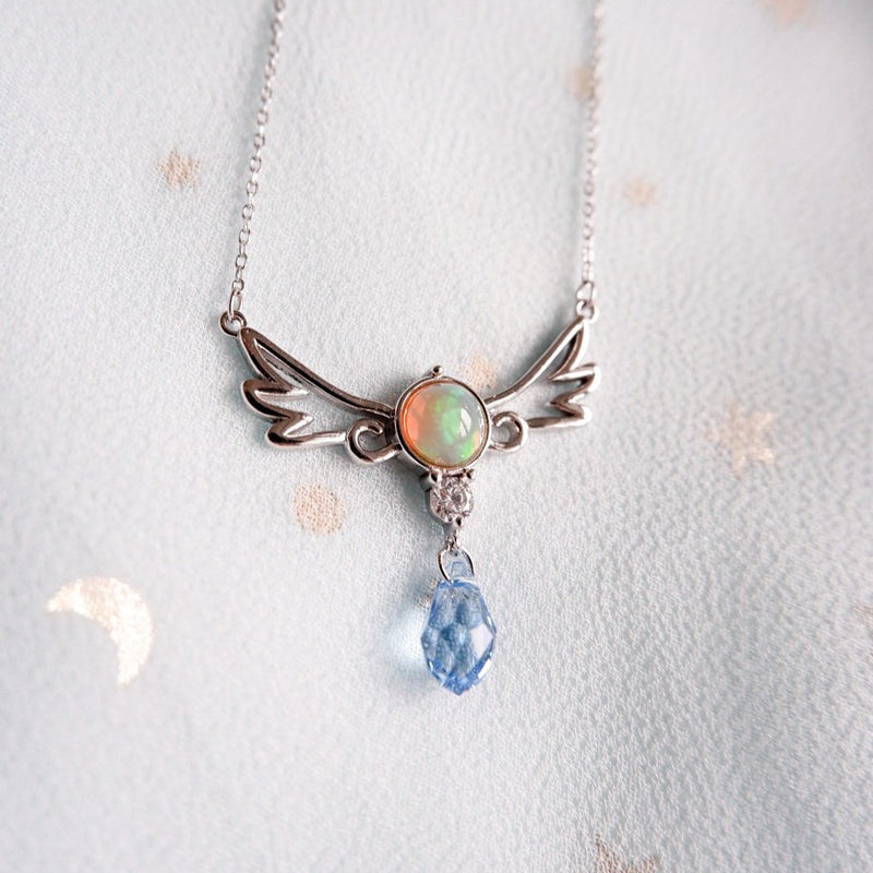 THE WINGS SILVER NECKLACE