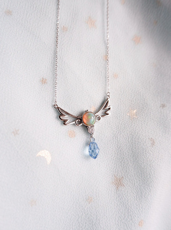 THE WINGS SILVER NECKLACE