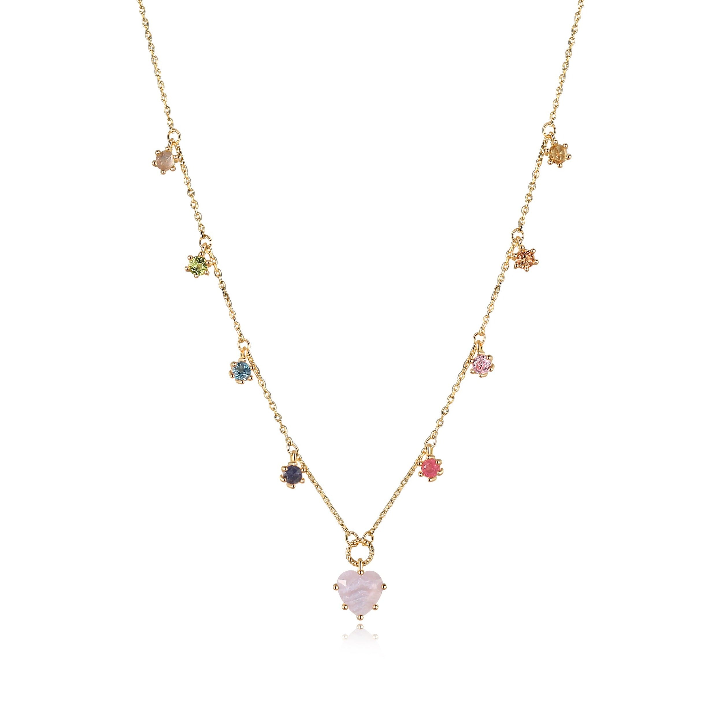 RAINBOW GEMSTONE NECKLACE