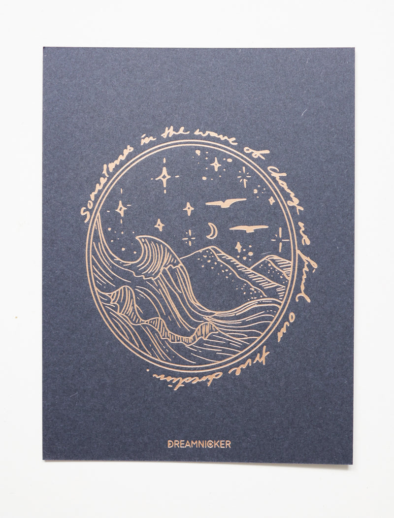 NIGHT SEA WISH CARD
