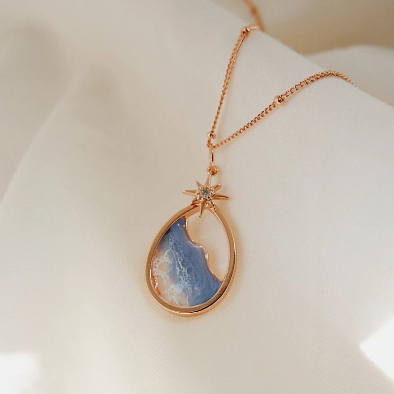 BEFORE SUNSET ROSE GOLD NECKLACE
